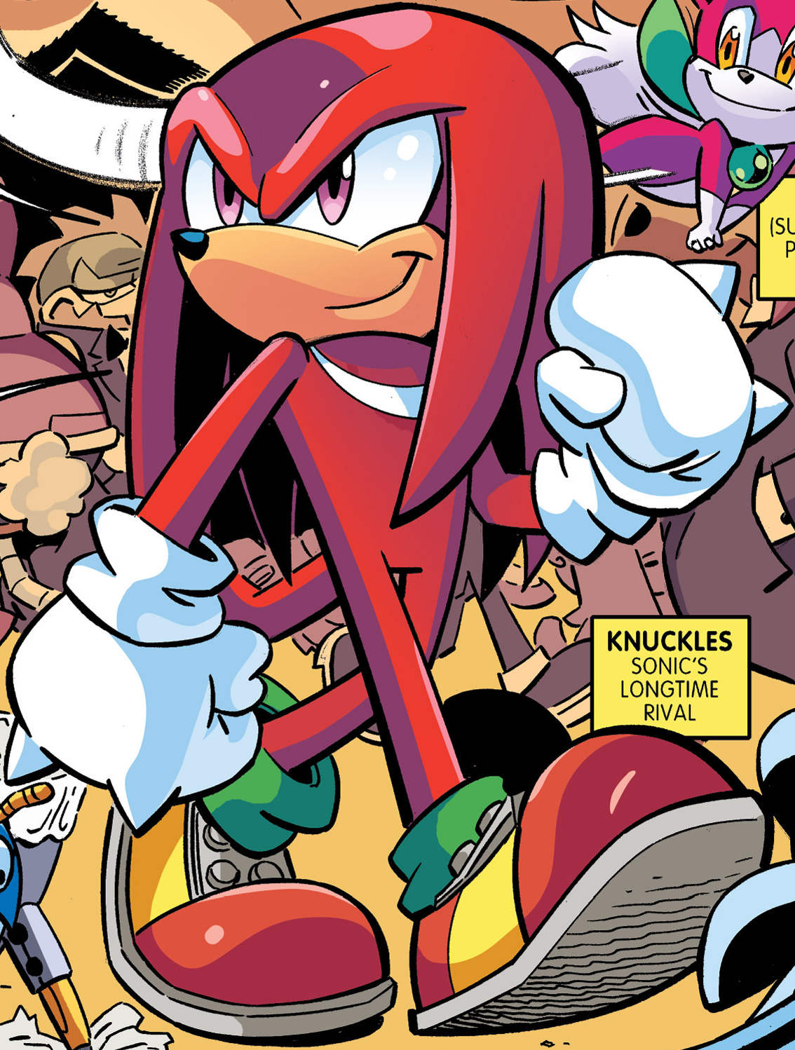 Knuckles the Echidna (Archie). Sonic News Network