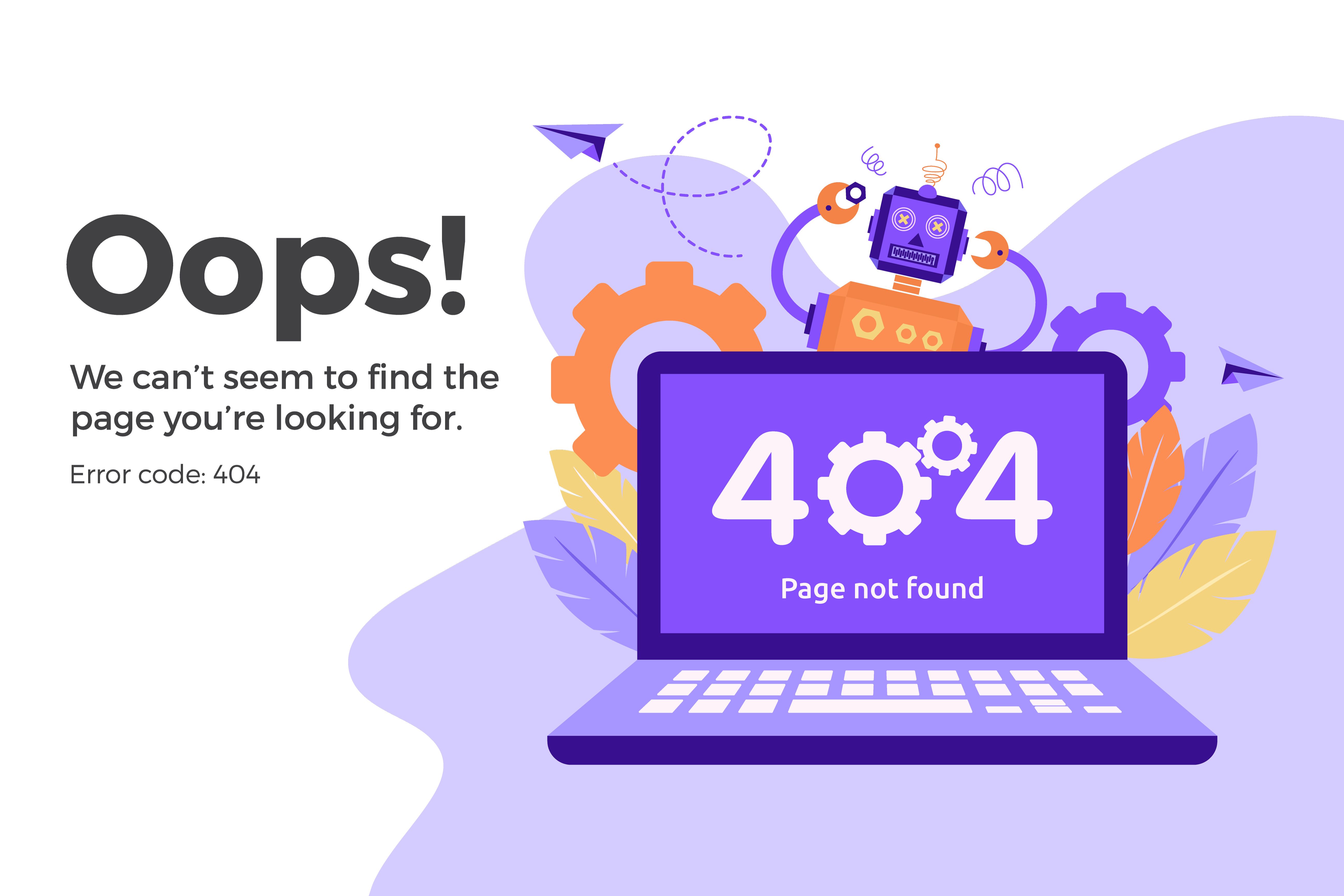 Картинка 404 not found