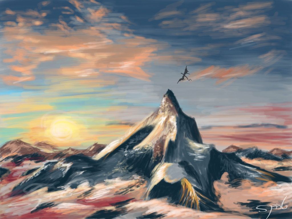 The Lonely Mountain Wallpaper