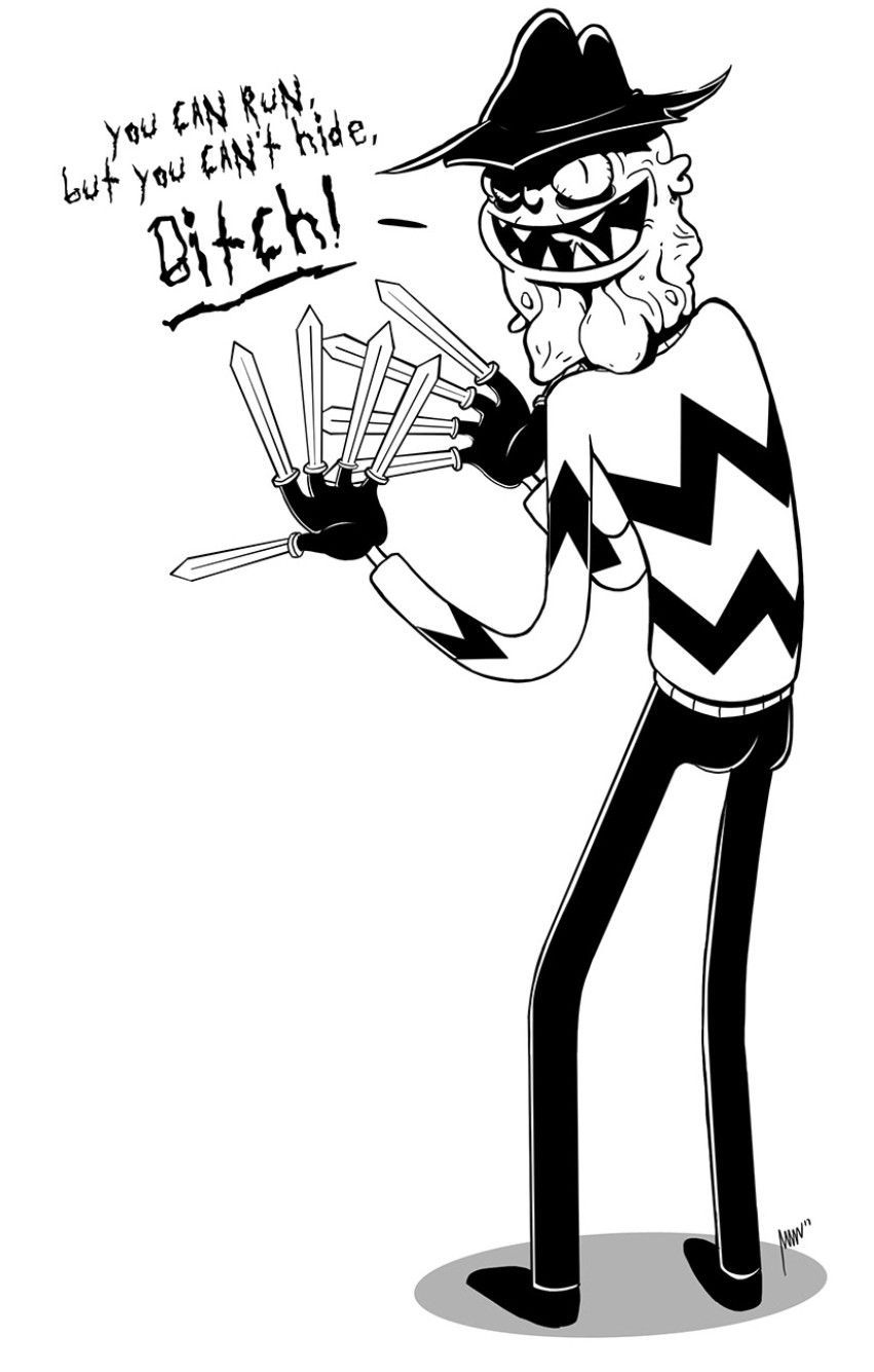 Rick and Morty x Scary Terry. Rick and morty tattoo, Scary terry, Rick and morty poster