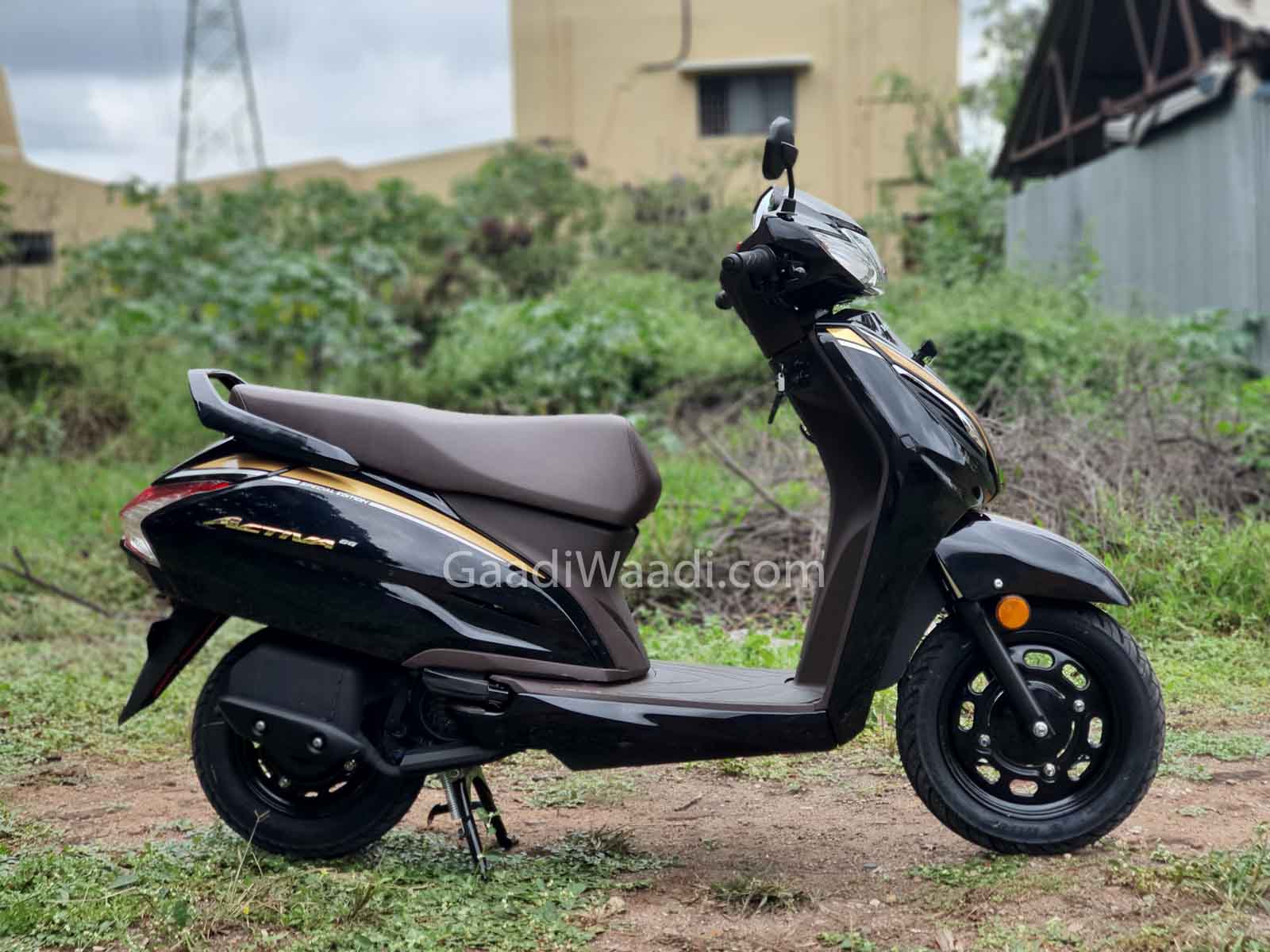 Honda Activa 20th Anniversary Special Edition Detailed In Live Pics