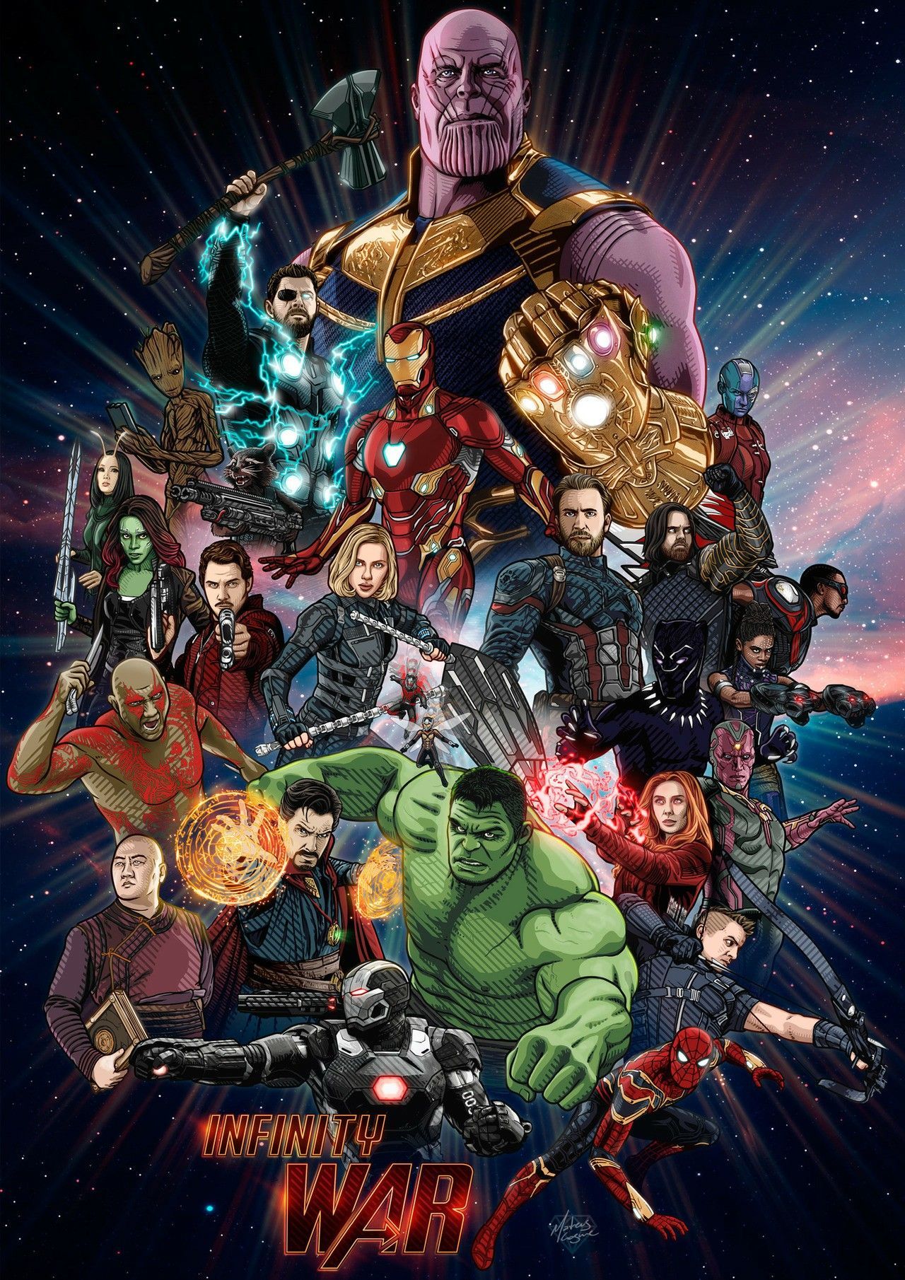 Avengers Drawing Wallpapers - Wallpaper Cave