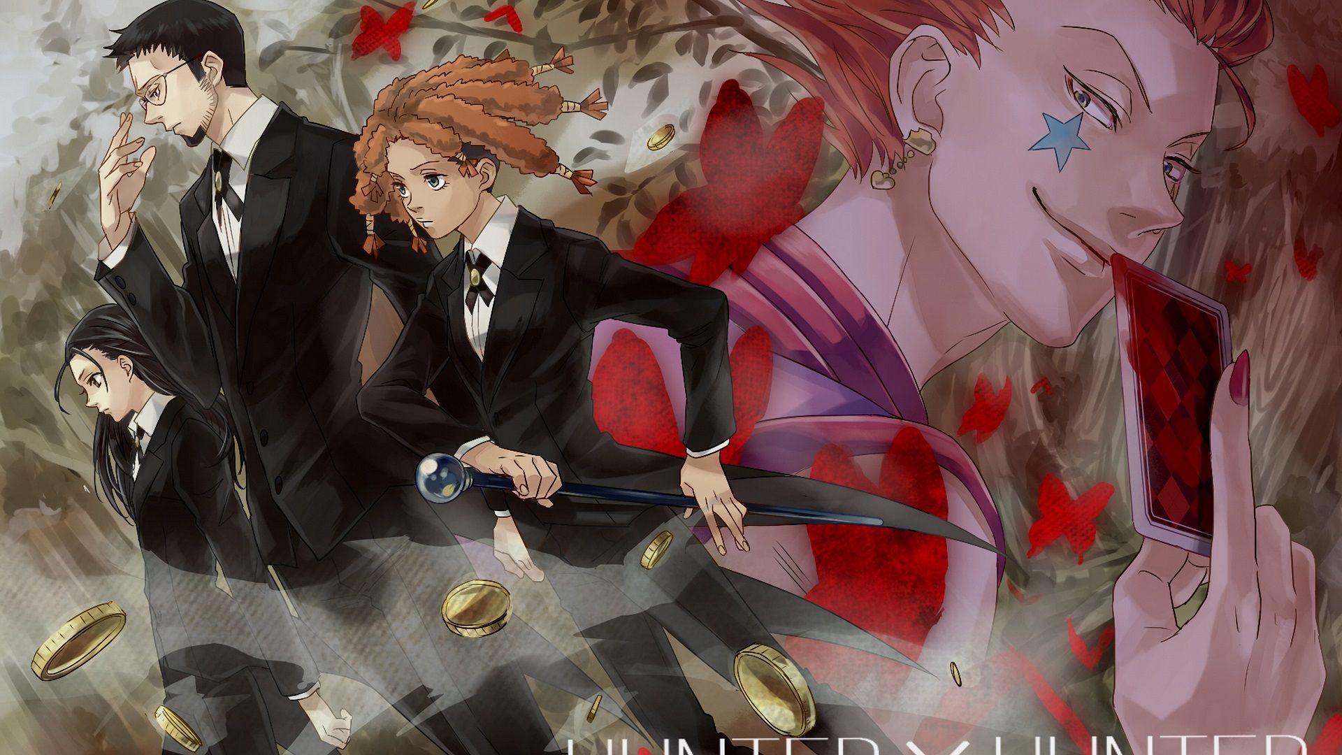 Hisoka (Hunter × Hunter) HD wallpaper, Background
