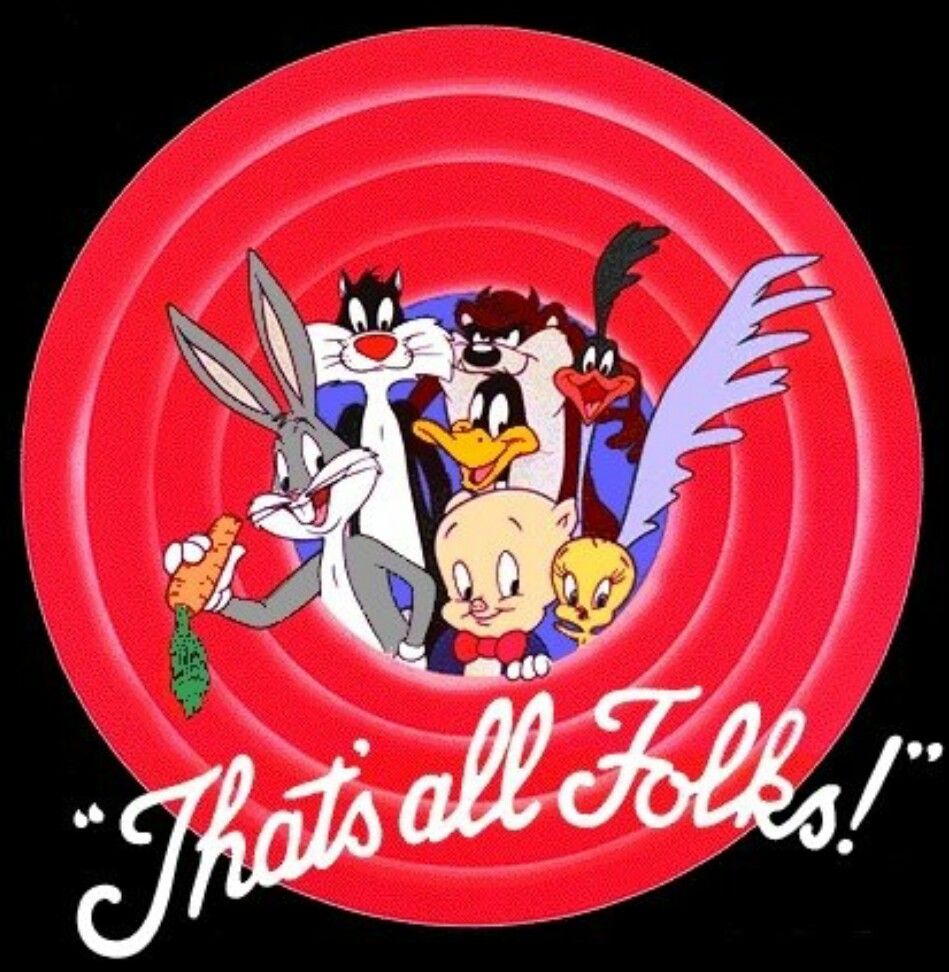 That's all folks! #goodnight #friendship#sweetdreams #cartoons. Morning cartoon, Looney tunes cartoons, Classic cartoon characters