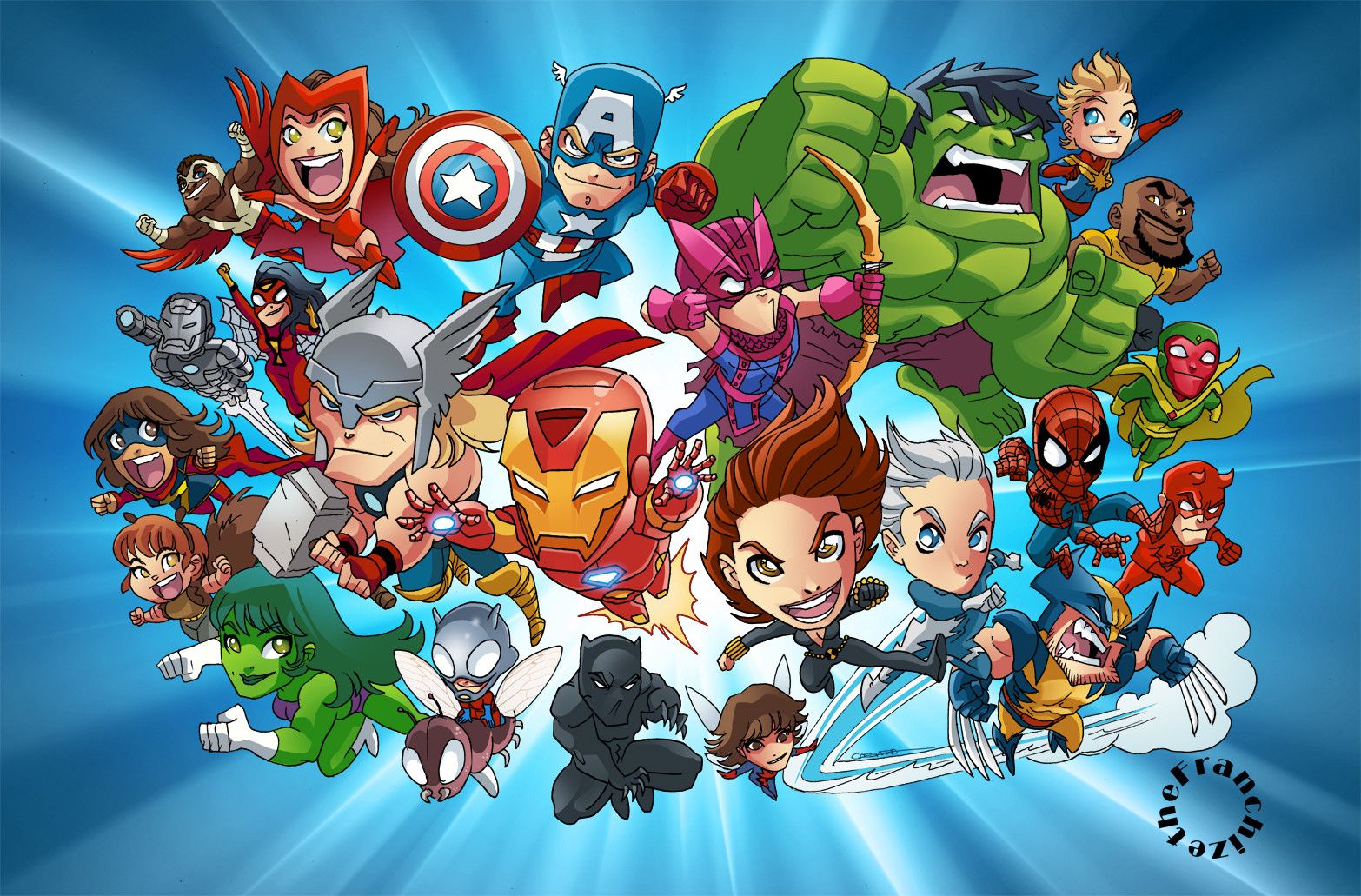 Chibi avengers free HQ online Puzzle Games on Newcastlebeach 2020!