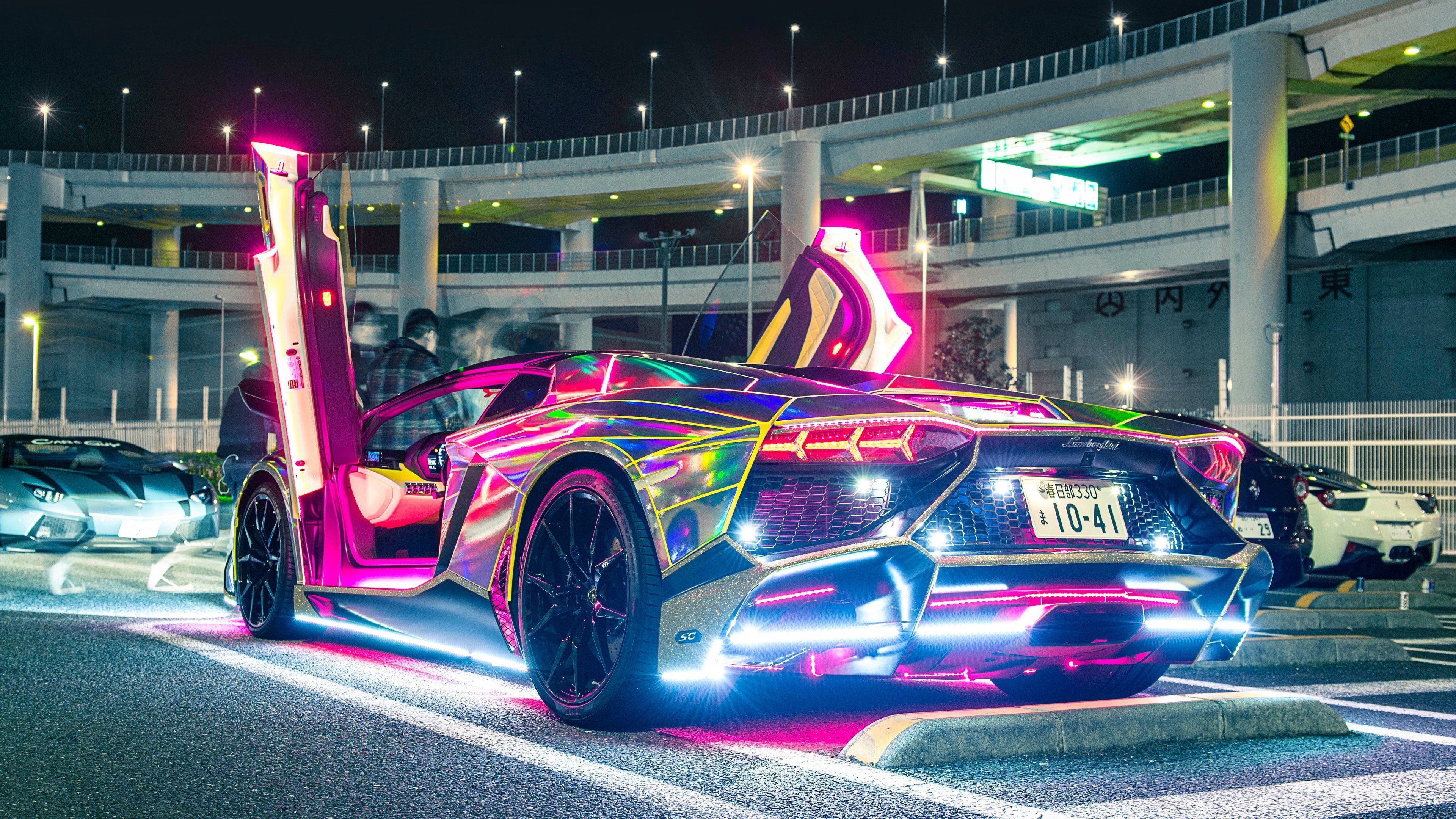 Cool Neon Cars Wallpaper