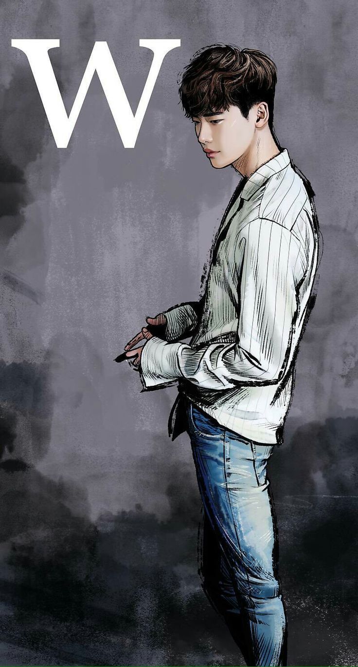 W Korean Drama Drawing HD Wallpaper