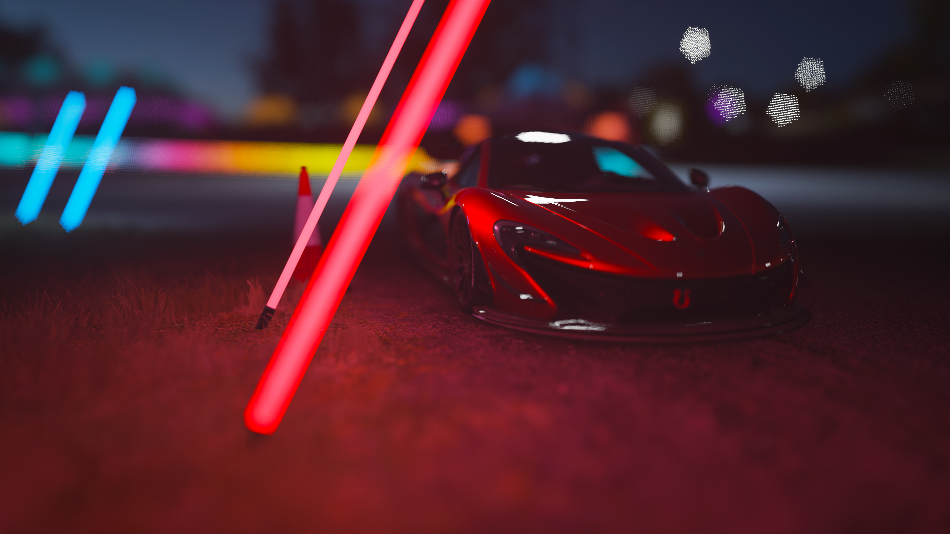 Neon McLaren P1