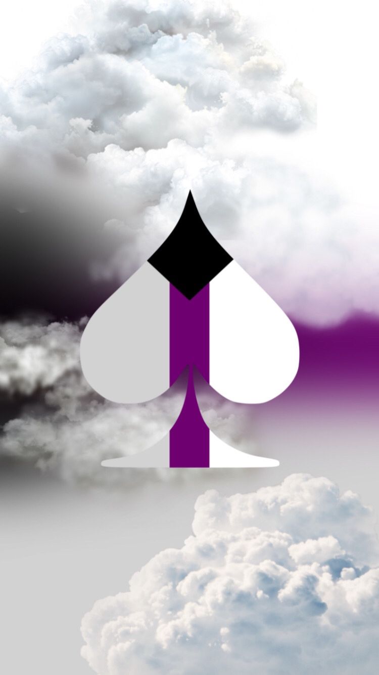 Demisexual flag background