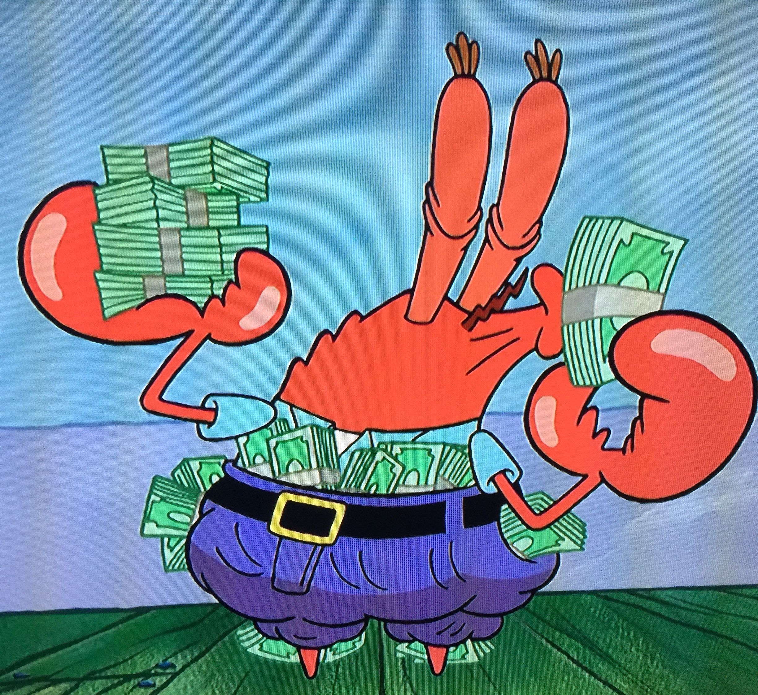 Mr. Krabs money.