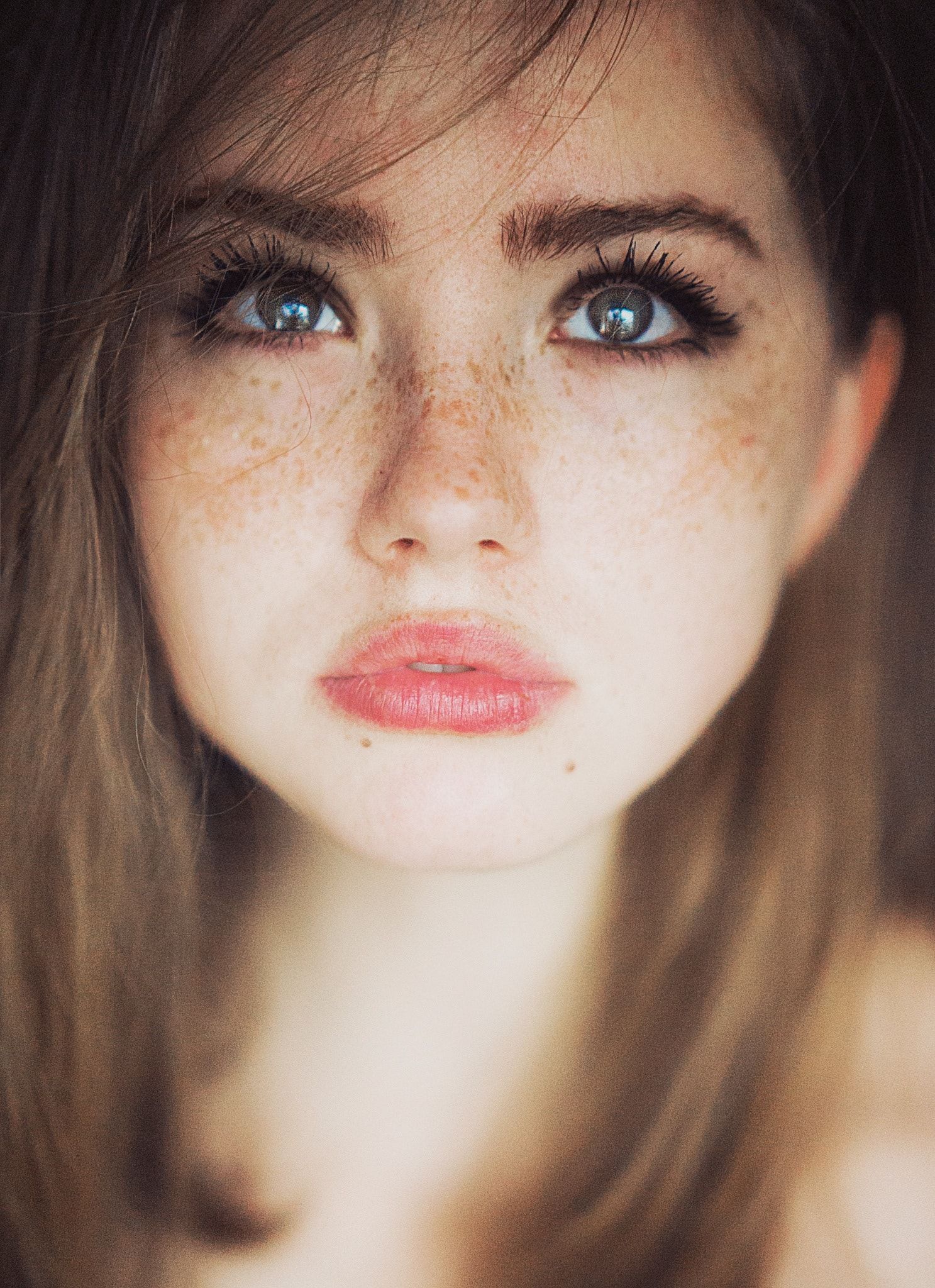 Your source for the best high quality wallpaper on the Net!. Beautiful freckles, Freckles girl, Girl face