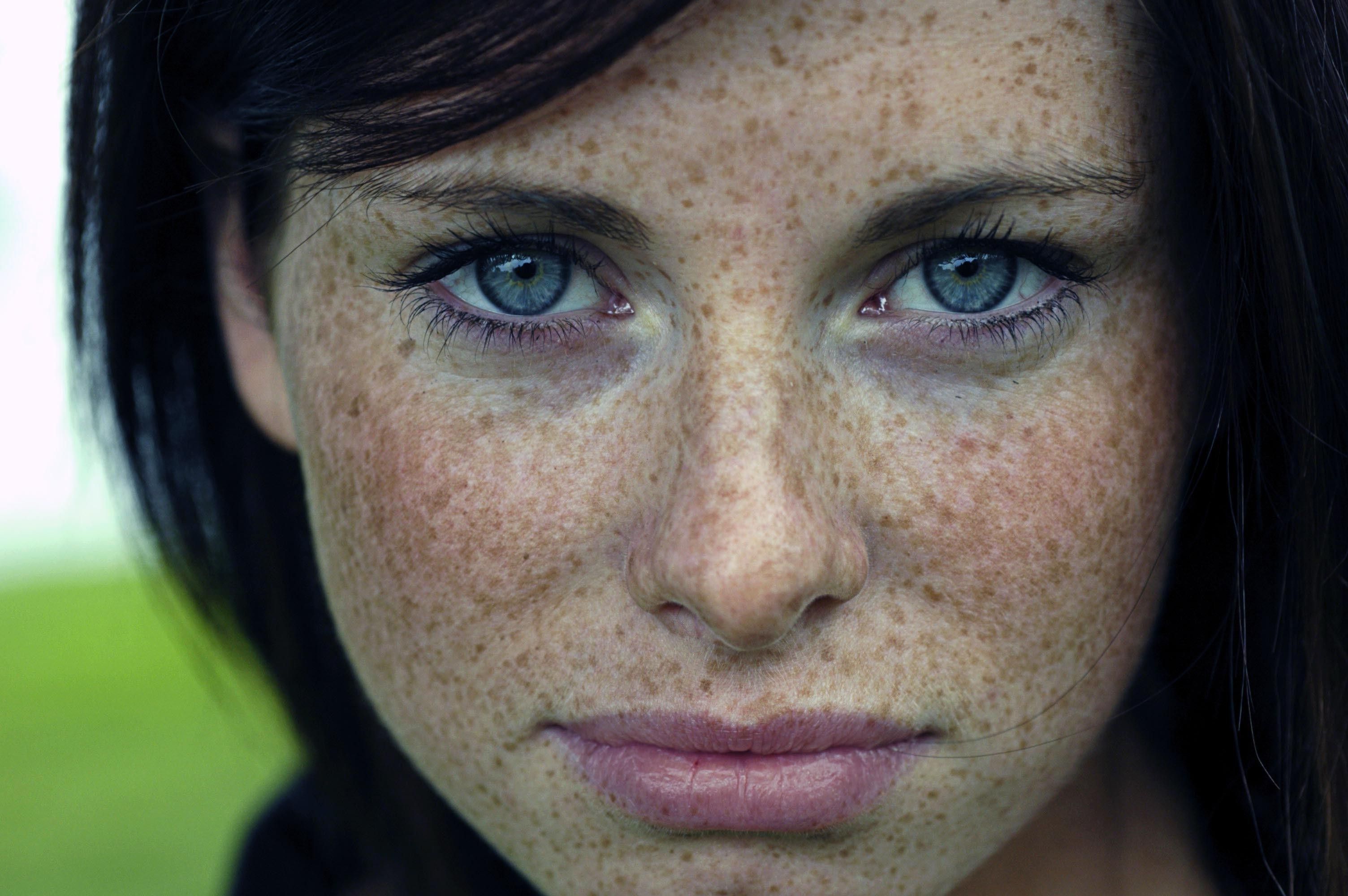 face, Eyes, Freckles Wallpaper HD / Desktop and Mobile Background