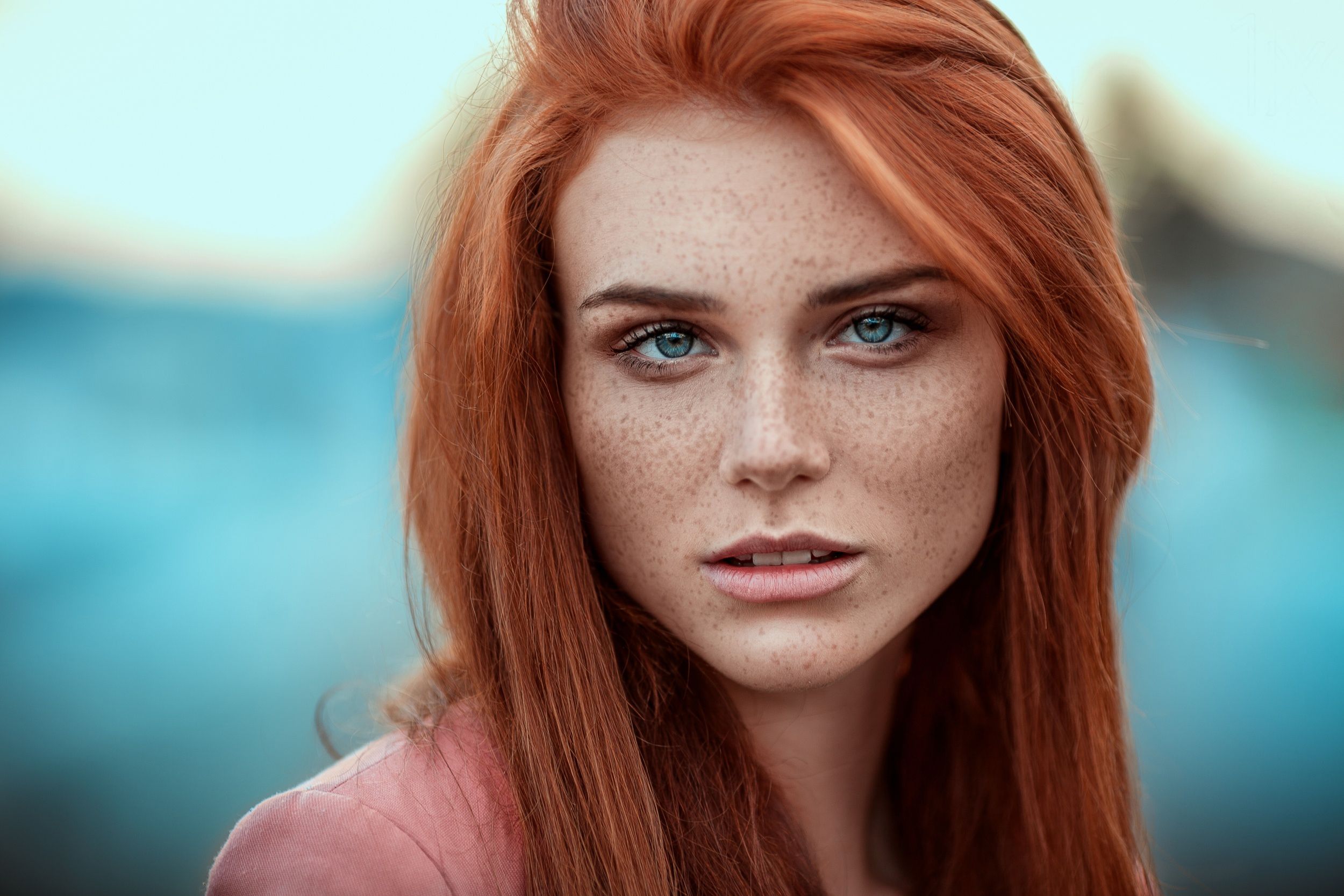 Freckled Girls High Quality Wallpaper
