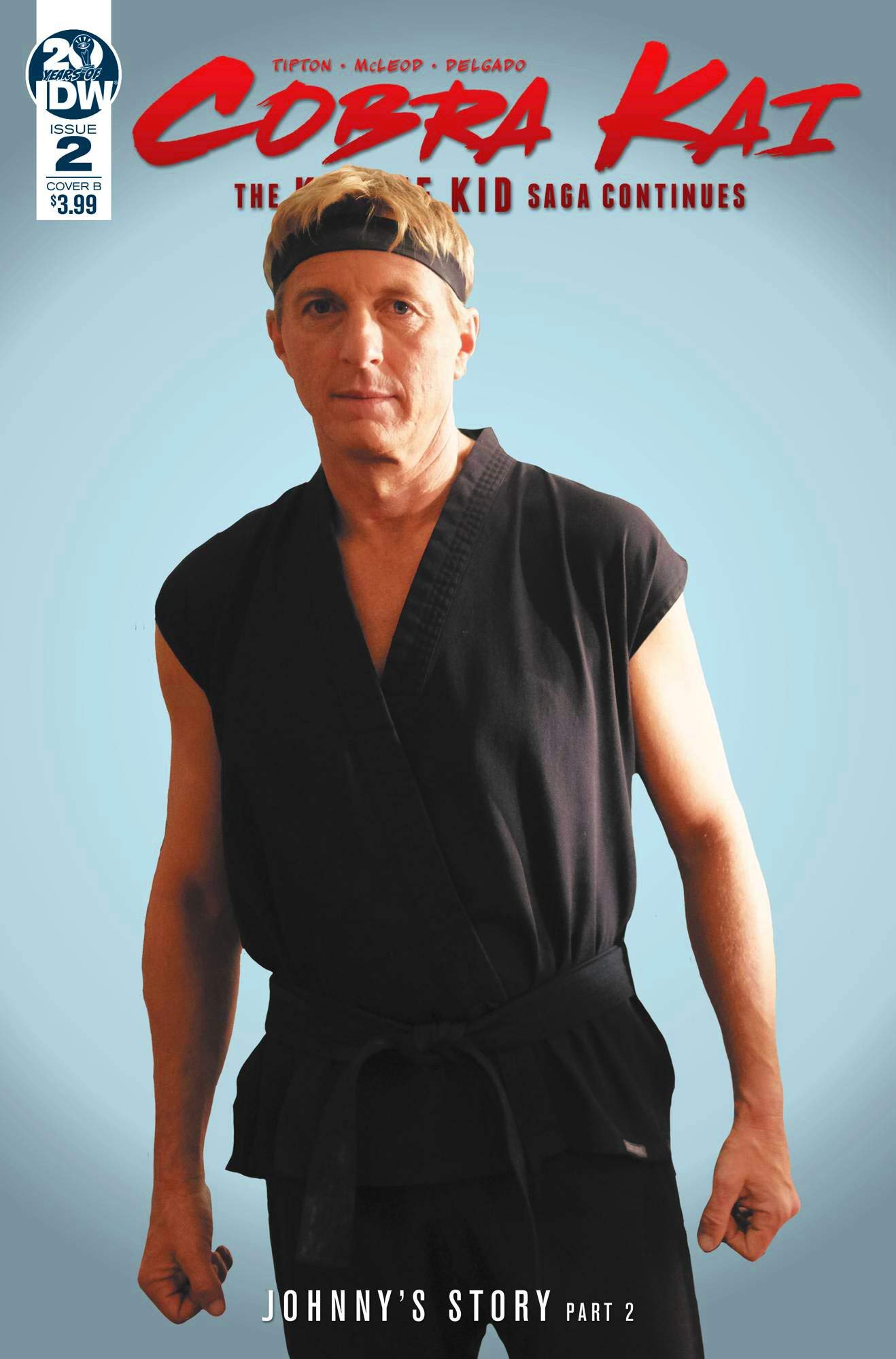 Cobra Kai Karate Kid Saga Continues (of 4) William Zabka as Johnny Lawrence Photo Cover: Books