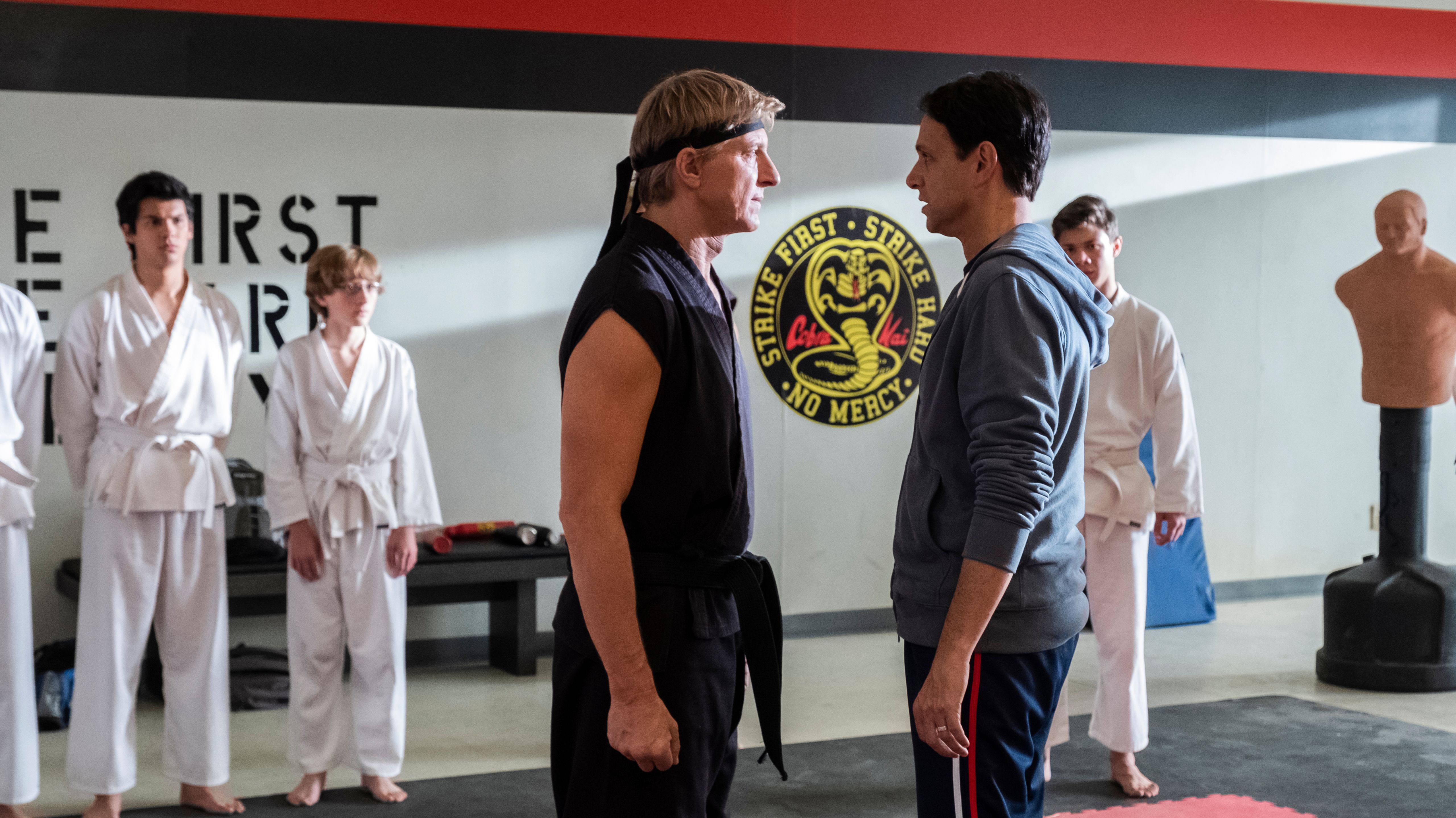 Ralph Macchio And William Zabka 4K 5K HD Cobra Kai Wallpaper