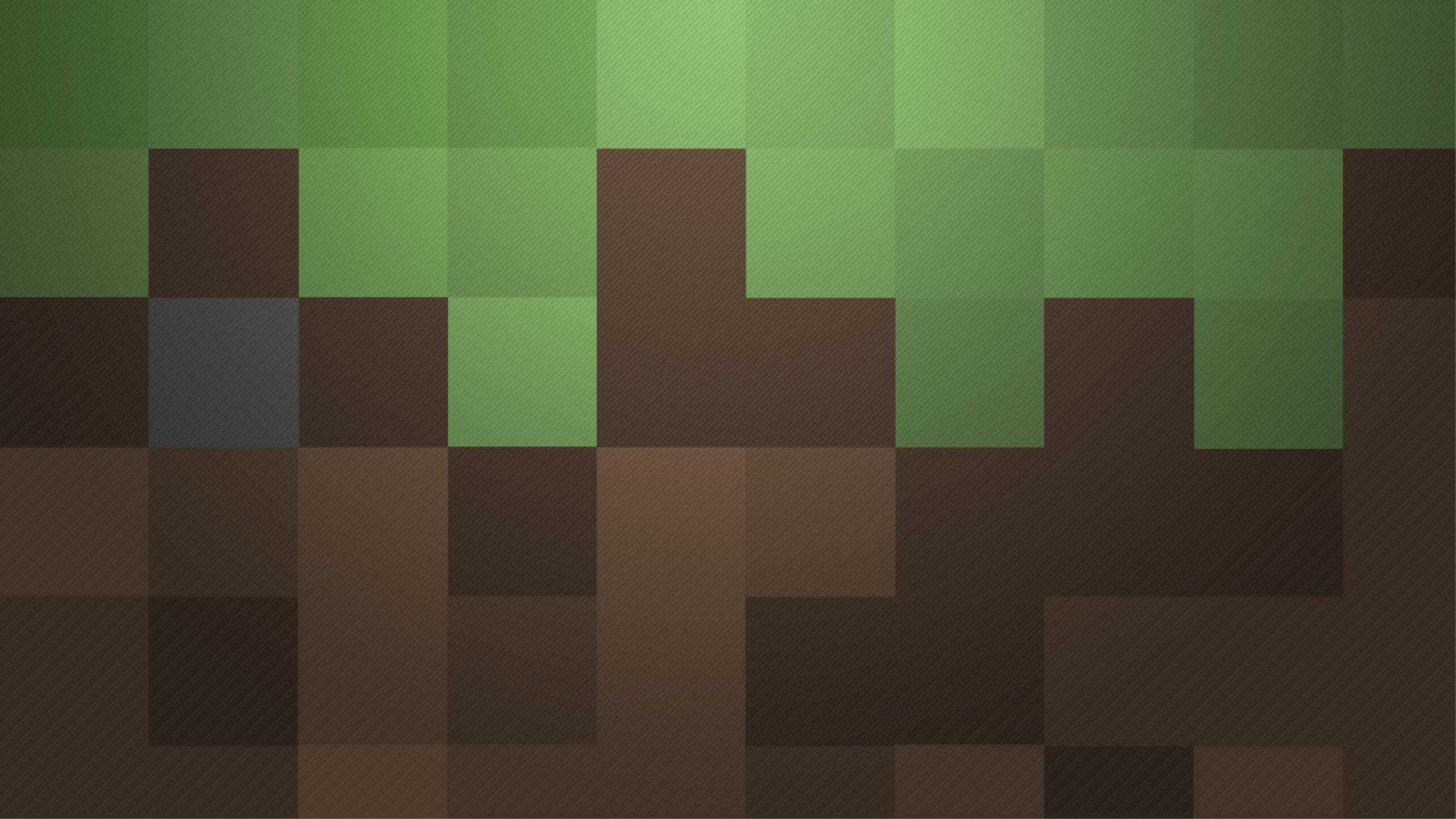 Minecraft Blocks WQHD 1440p Wallpaper