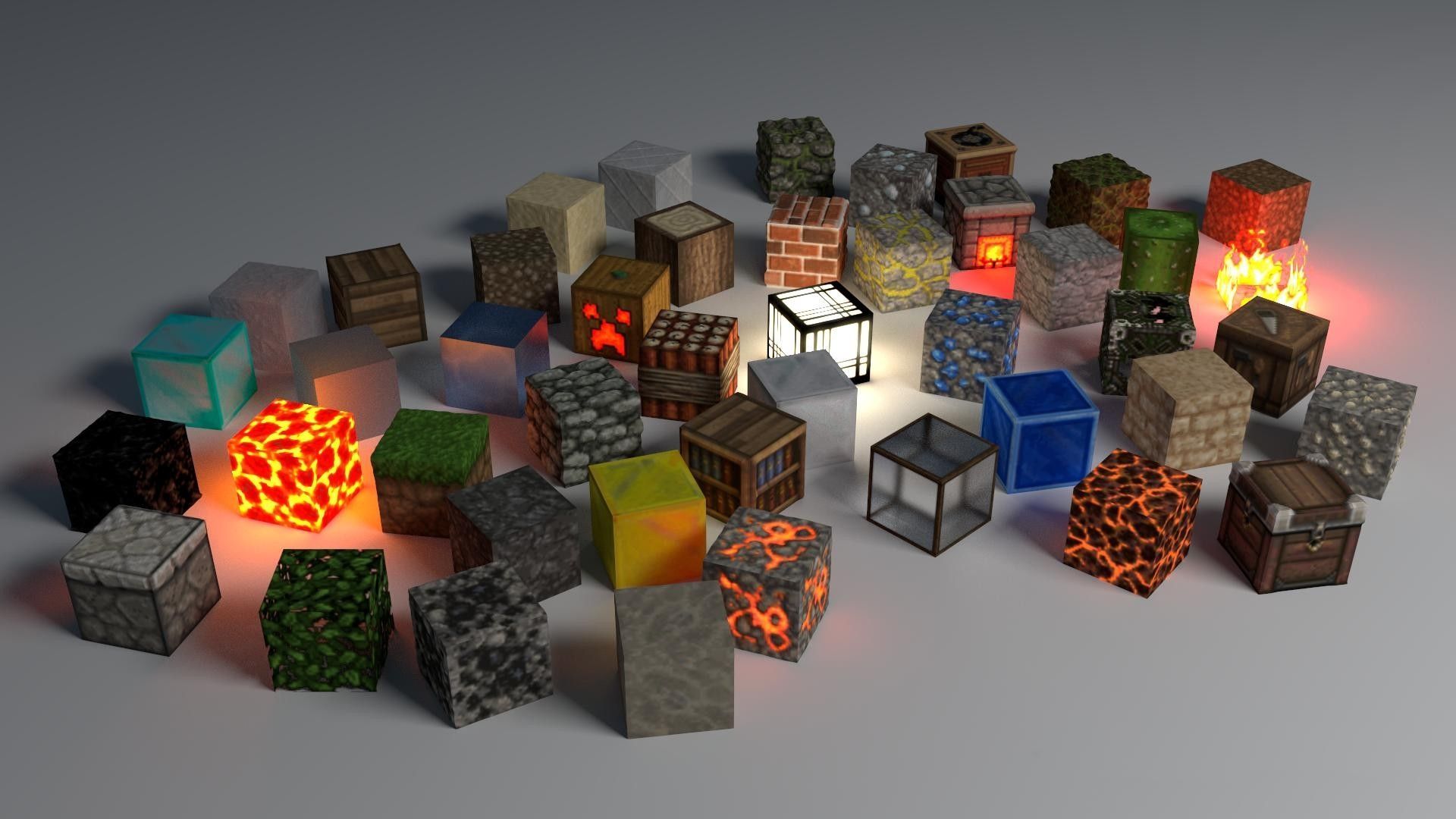 Minecraft Blocks Wallpapers Wallpaper Cave - Bank2home.com