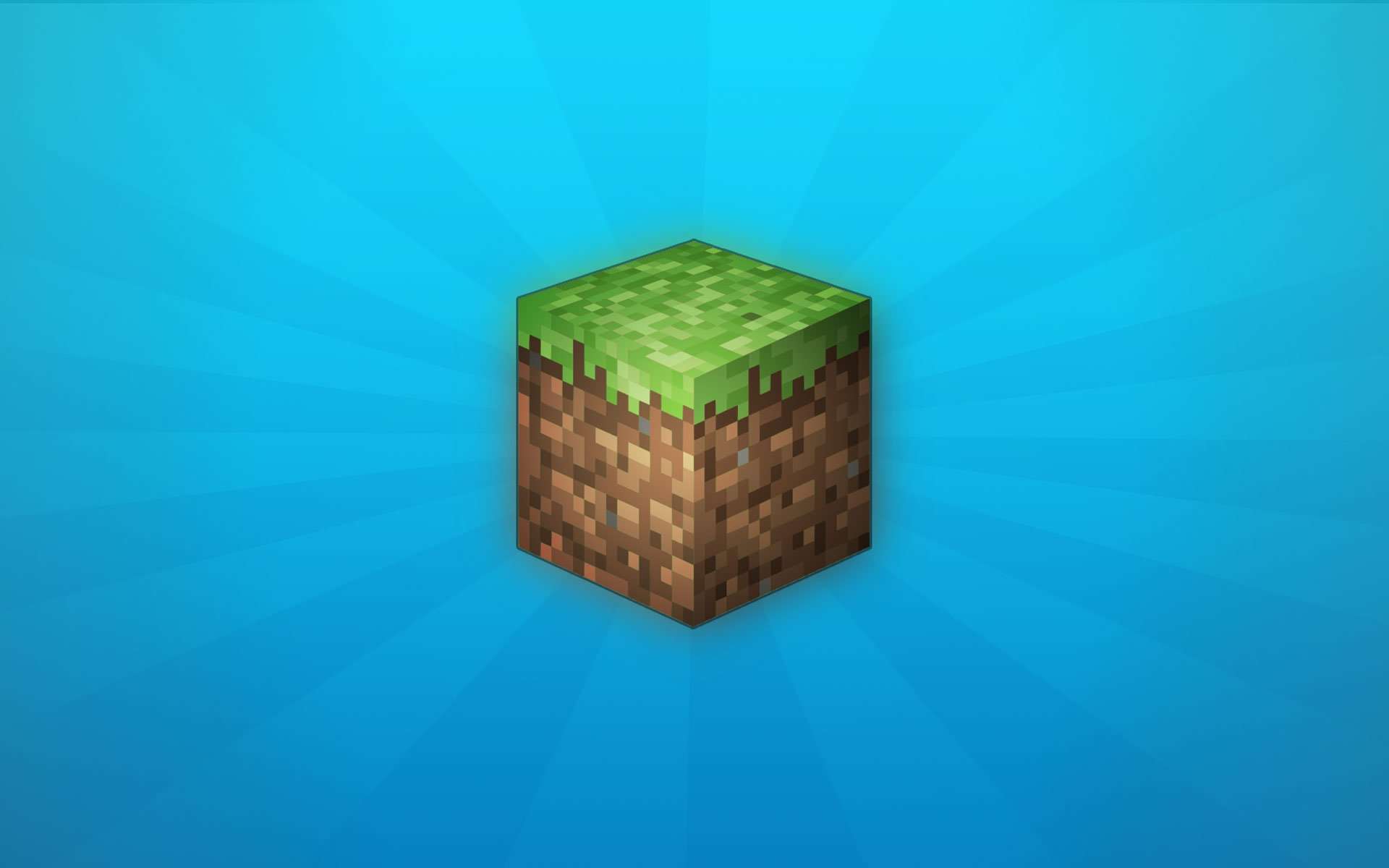 Minecraft Wallpaper Grass Block