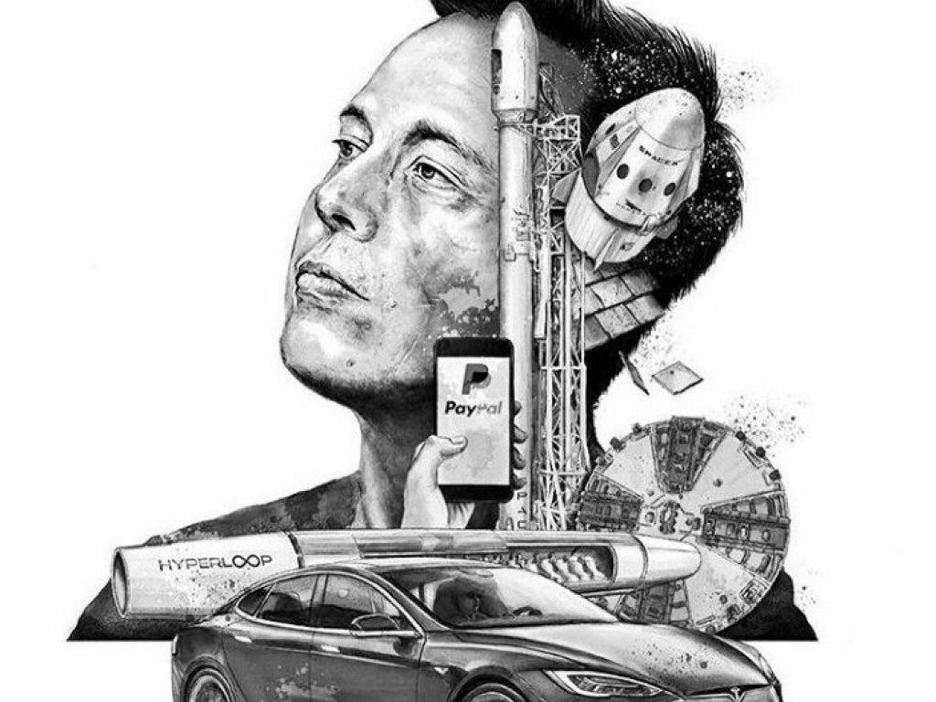Elon Musk entrepreneur fondateur de Tesla et SpaceX