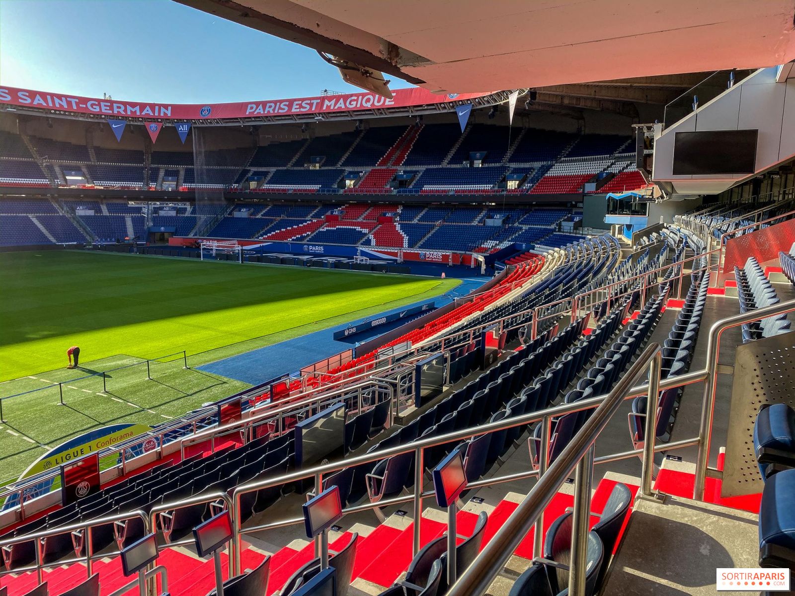 PSG Experience, exclusive tour of the VIP area and the Galerie at Paris Parc des Princes stadium