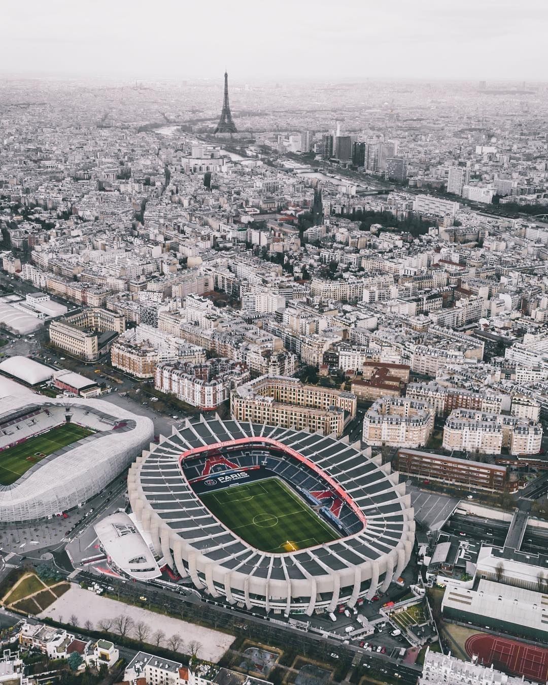 Fubiz on Instagram: “Soccer Field from Above