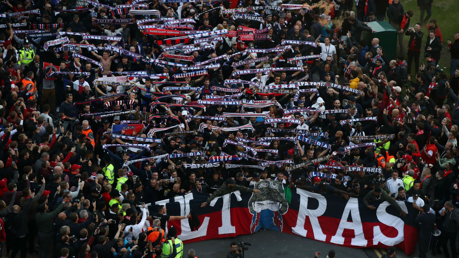 PSG condemn fan violence and fireworks after UEFA charge