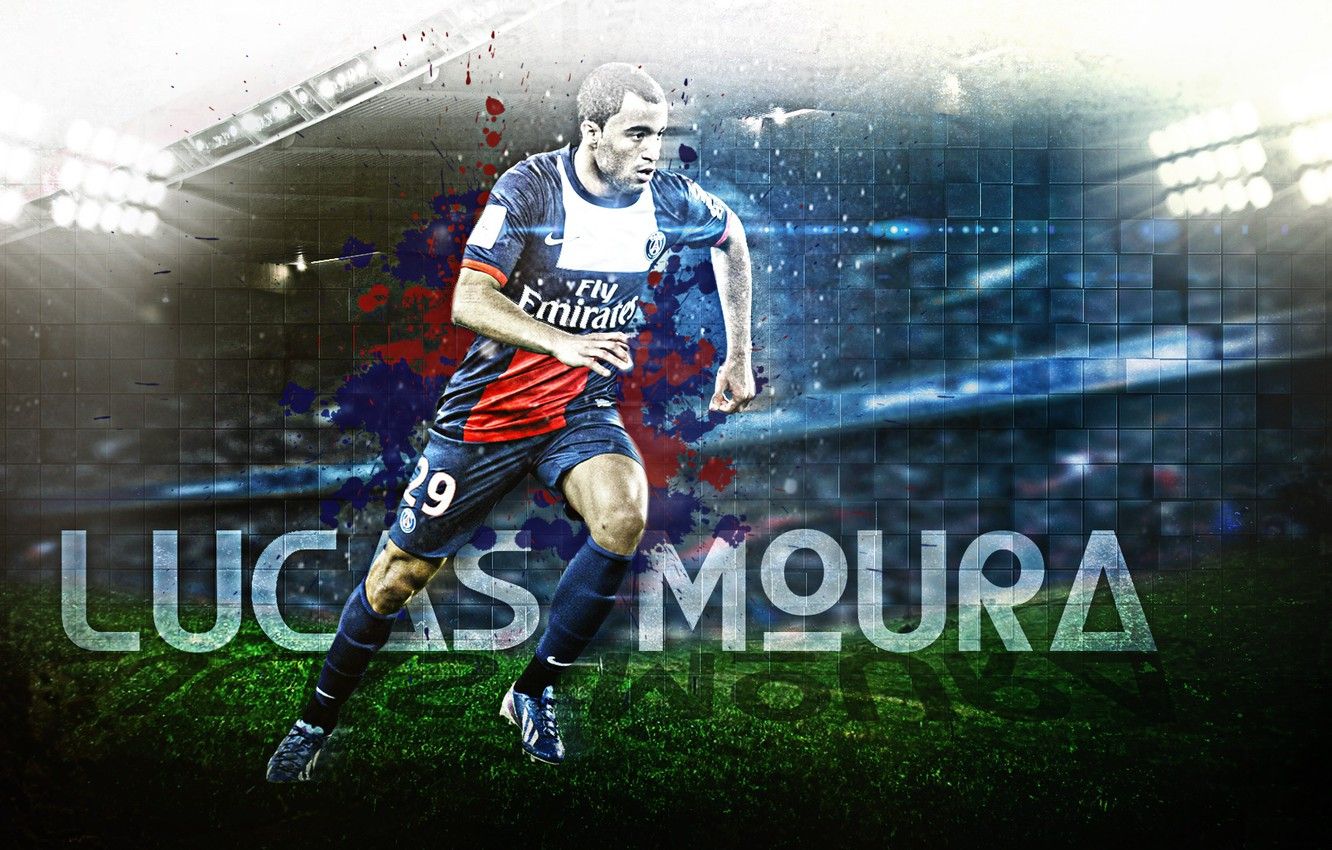 Wallpaper Wallpaper, Sport, Stadium, Football, Player, Paris Saint Germain, Lucas Moura Image For Desktop, Section спорт