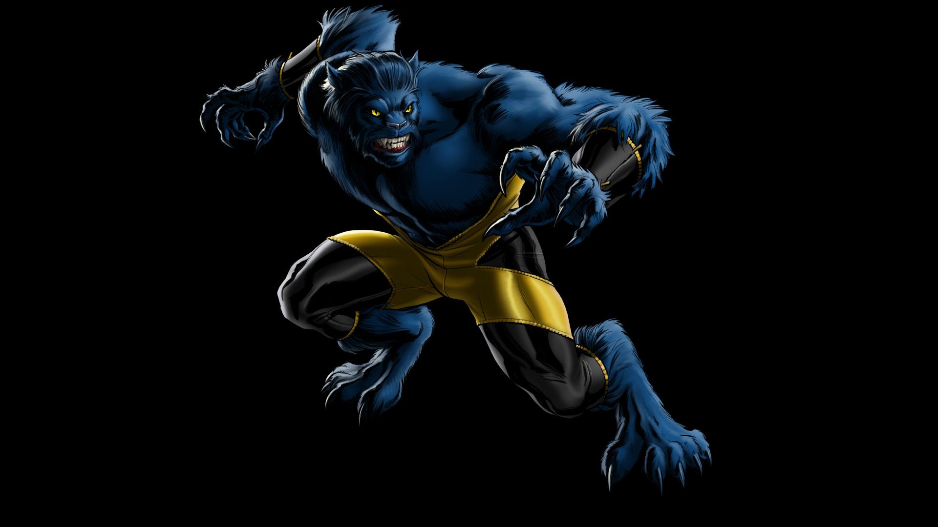 Beast Marvel Comics Wallpaper:1920x1080
