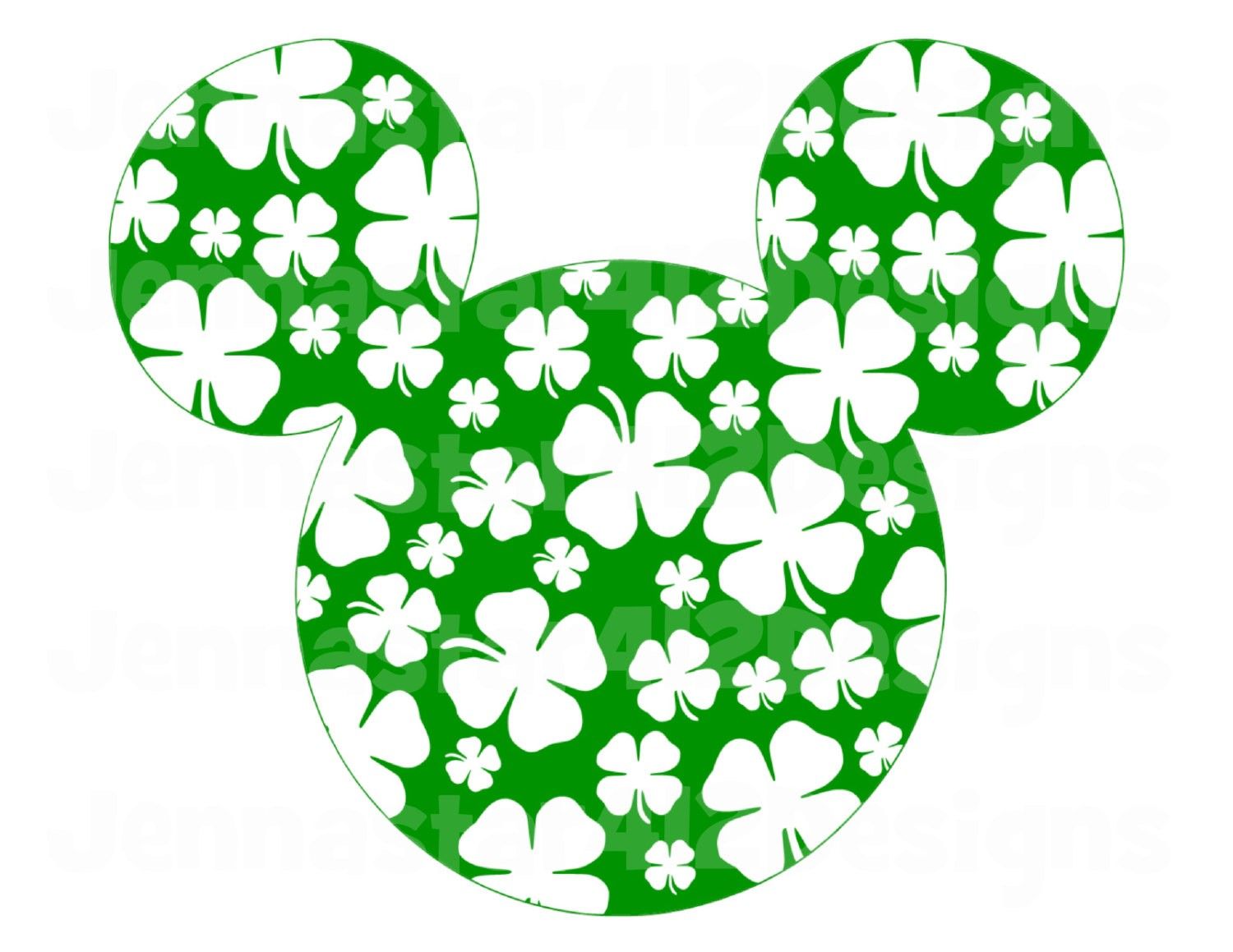 Shop for cheap Disney Mickey 2015 st patricks Day Clover DIY. Happy st patty's day, St patricks day wallpaper, Mickey and friends