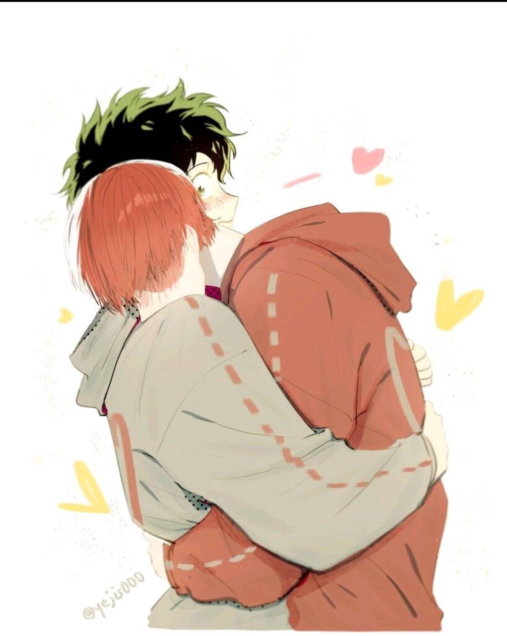 Todoroki And Deku Kissing Wallpapers Wallpaper Cave