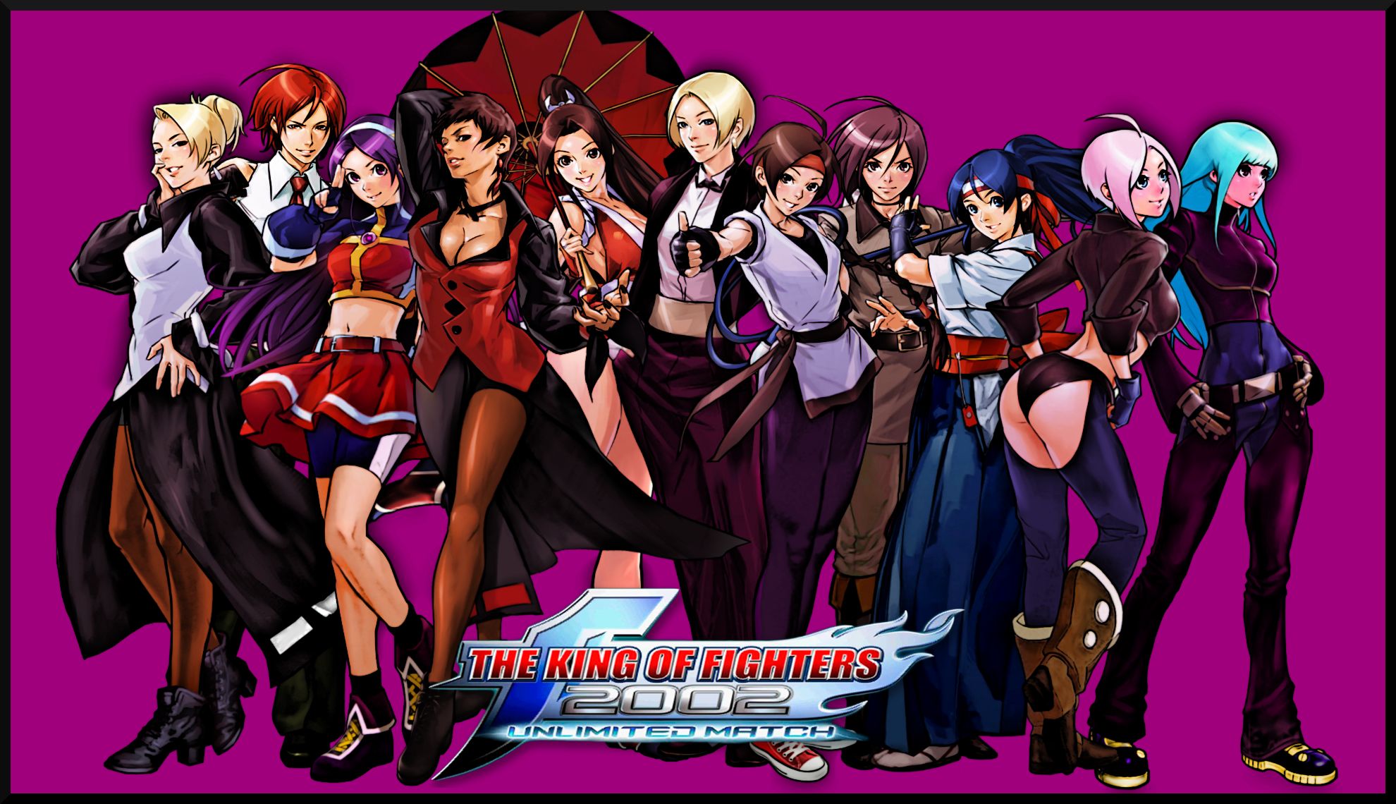 KOF 2002 Ladies by topdog4815. King of fighters, Fighter, Art of fighting