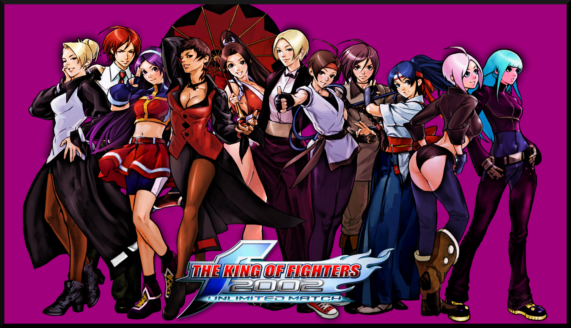 Custom Game Wallpapers #6: KOF 2002 by BrunoESant on DeviantArt