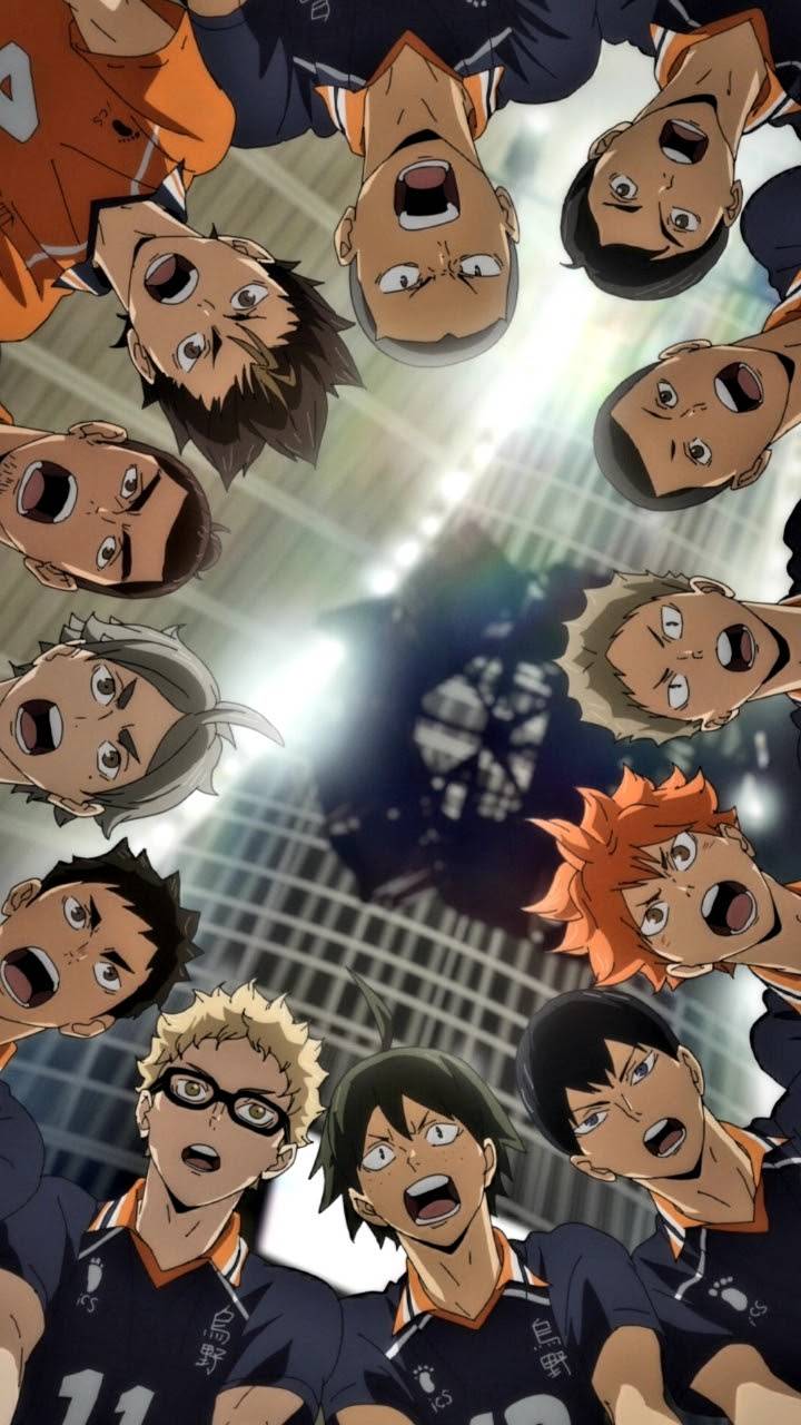 Karasuno fight wallpaper