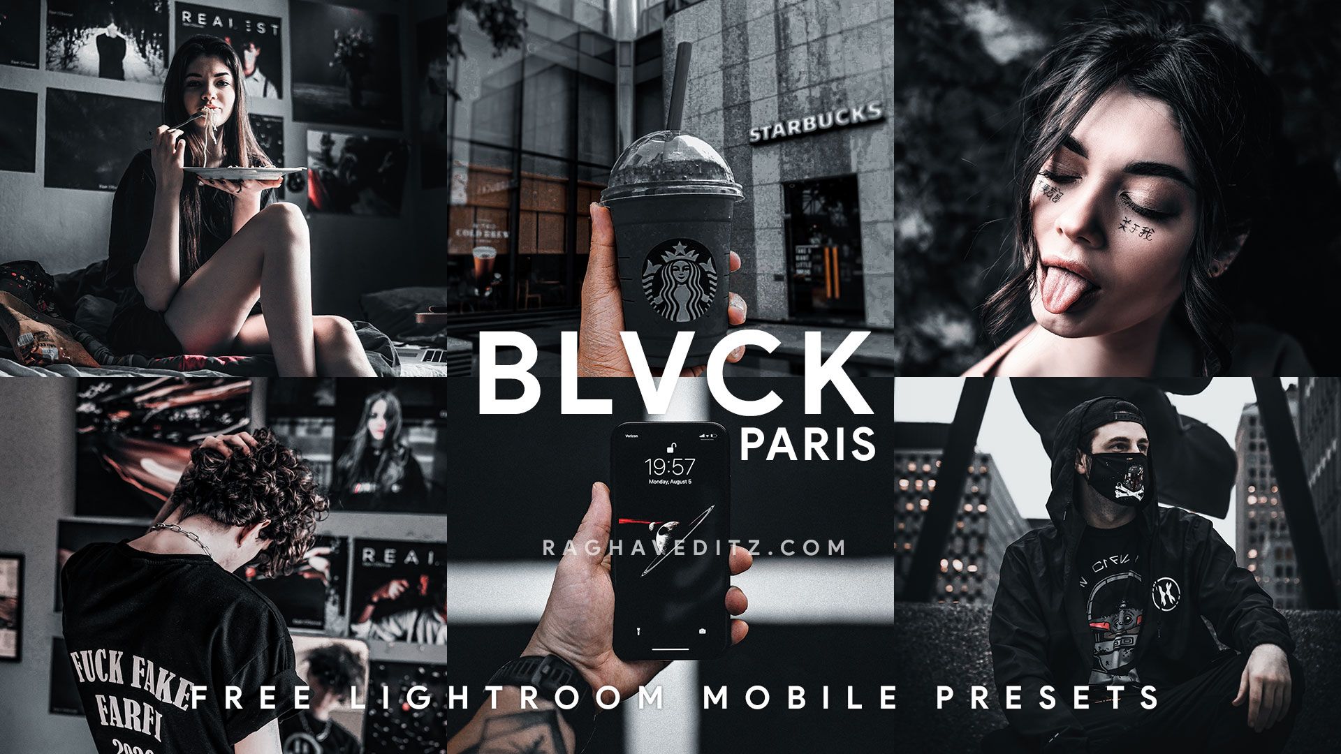 BLVCK PARIS Lightroom Mobile Preset Free Download