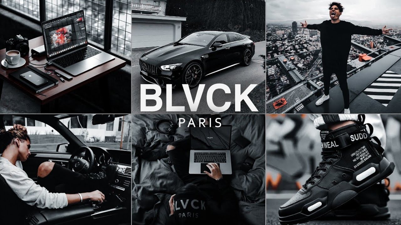 BLVCK PARIS Presets Mobile Presets DNG. Black Tone Preset
