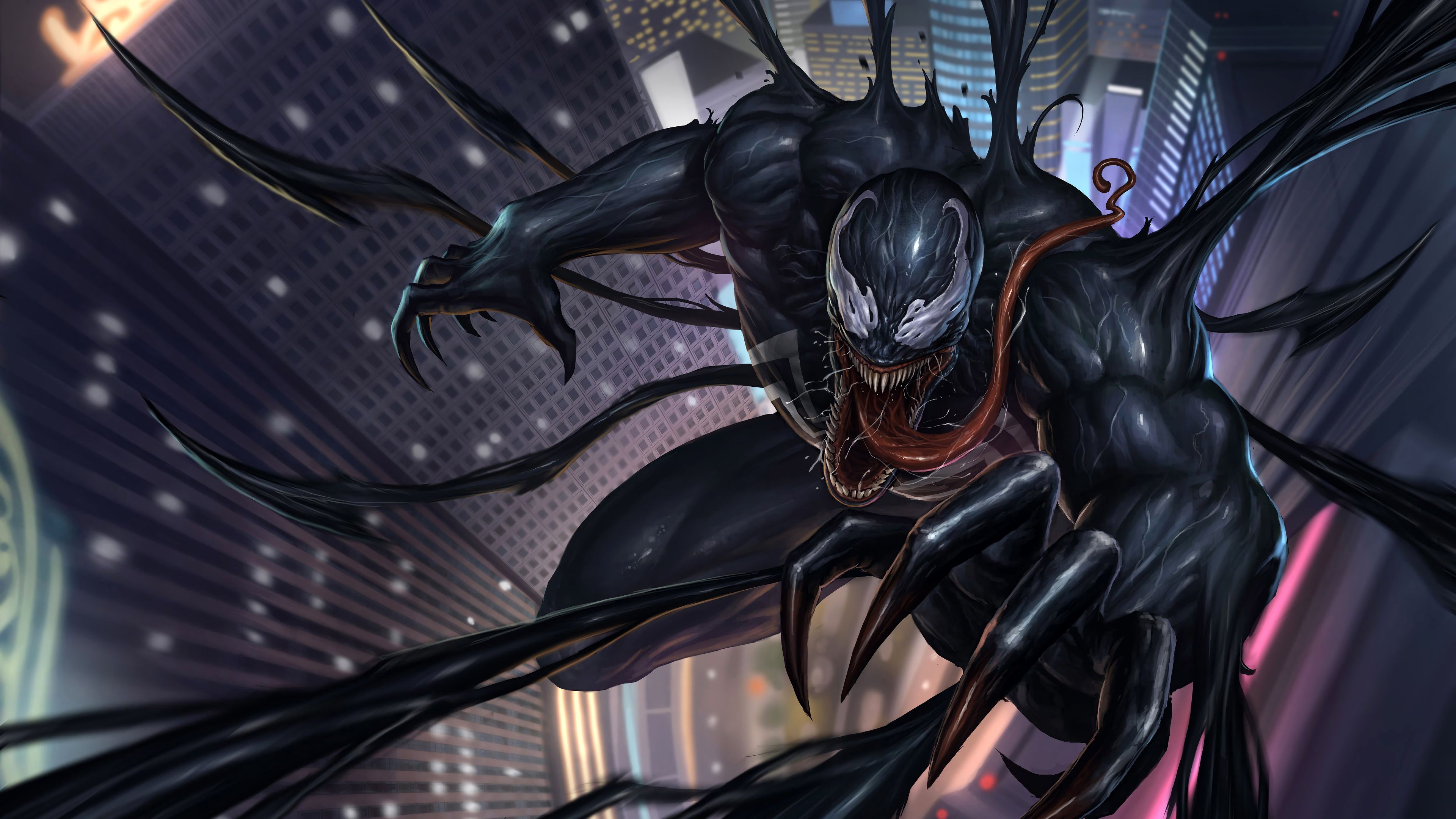 Venom Marvel Comics Wallpapers Wallpaper Cave