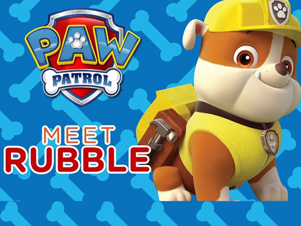 rubble paw patrol logo