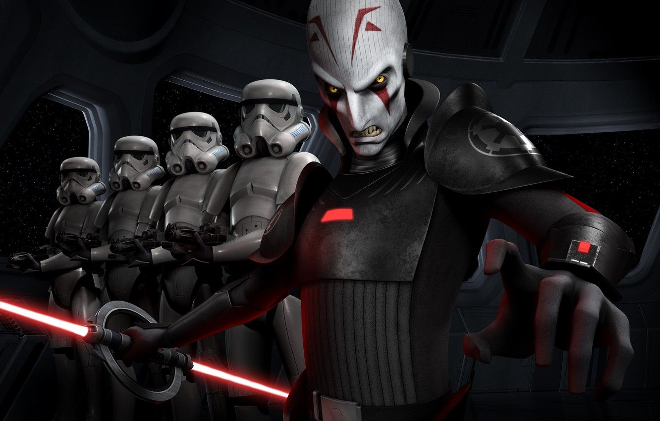 Wallpaper Empire, animated series, The Inquisitor, Star wars: Rebels, Grand Inquisitor, Star Wars Rebels image for desktop, section фильмы
