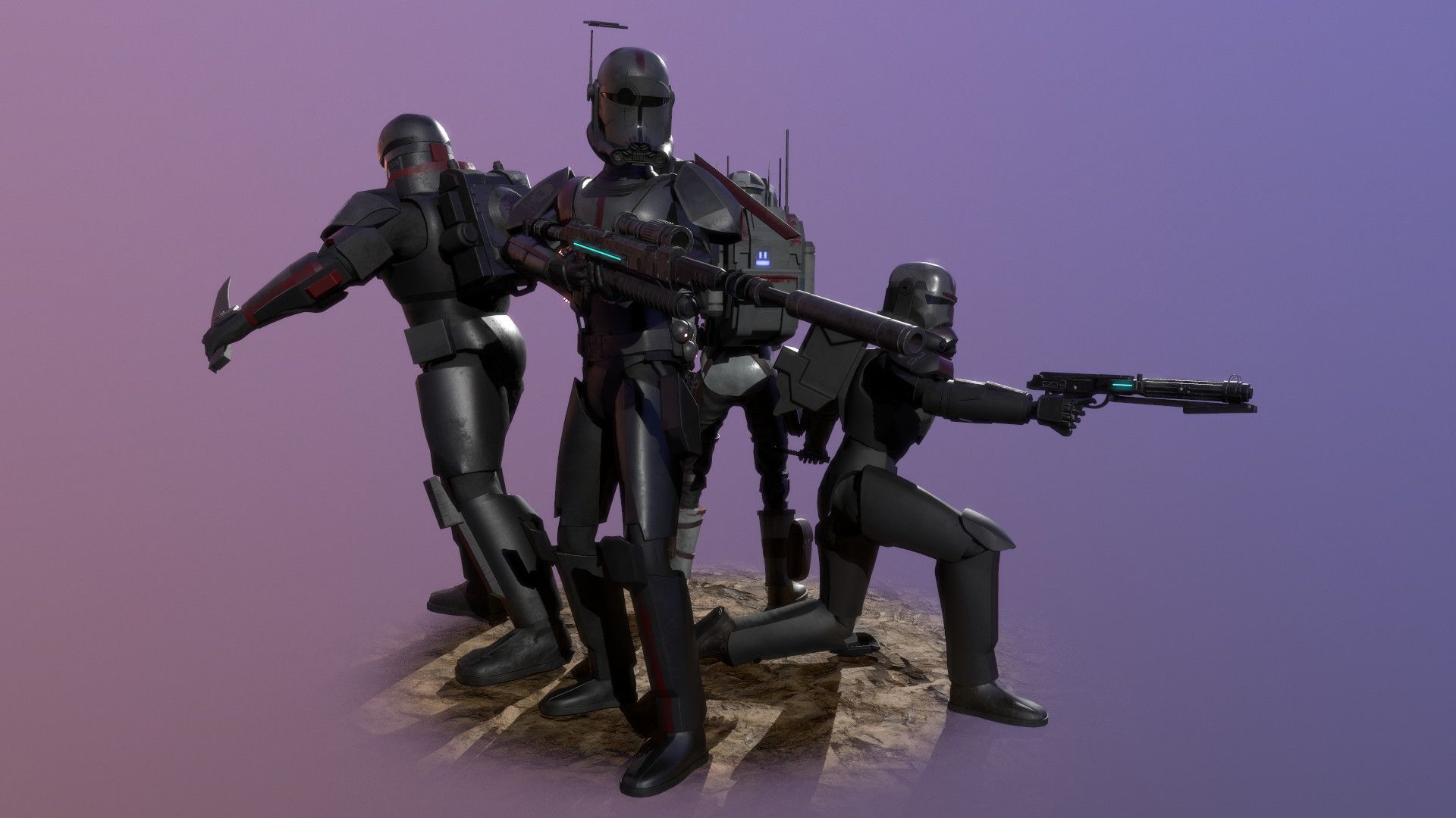 Star Wars Batch Republic Commandos Squad, Alexander Dmitriev