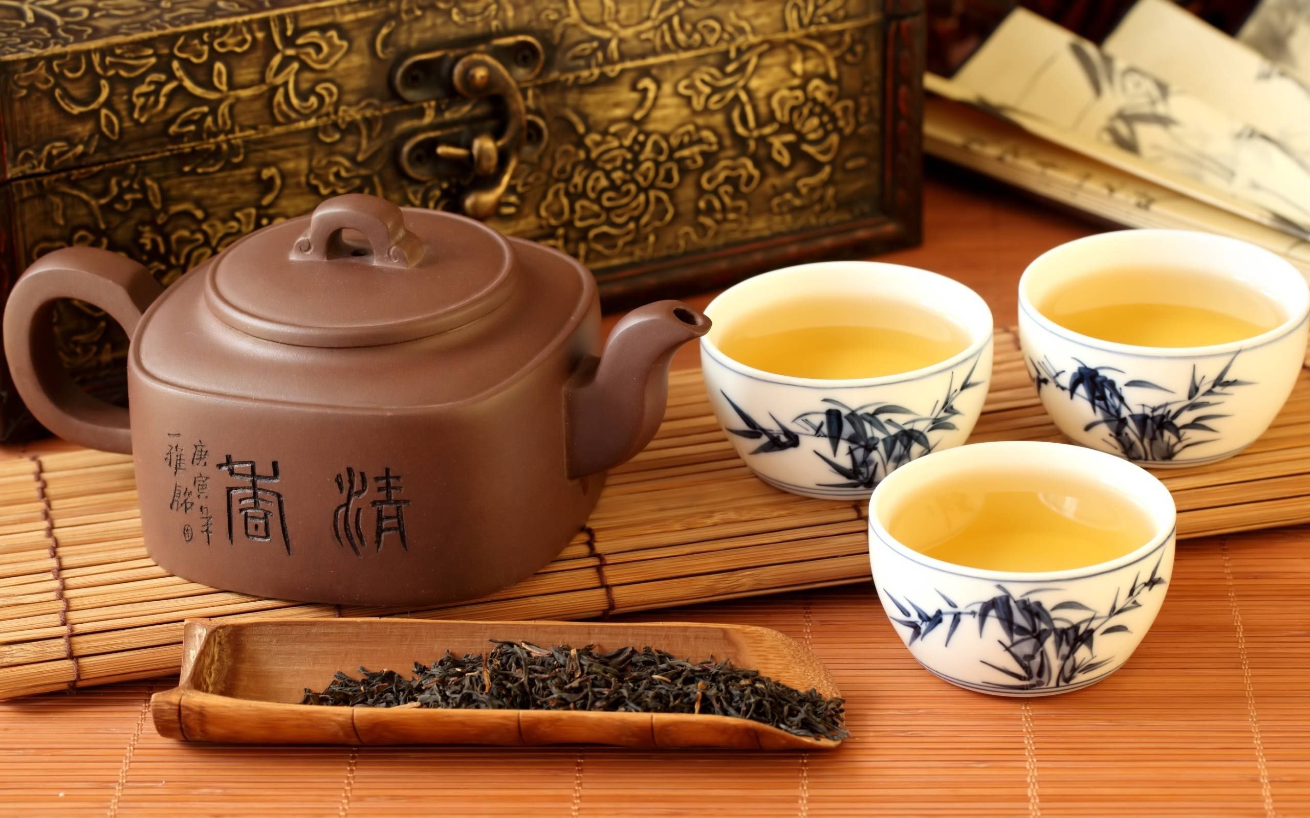 Chinese Tea Wallpaper