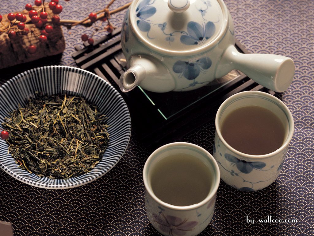 Japanese Tea Wallpaper