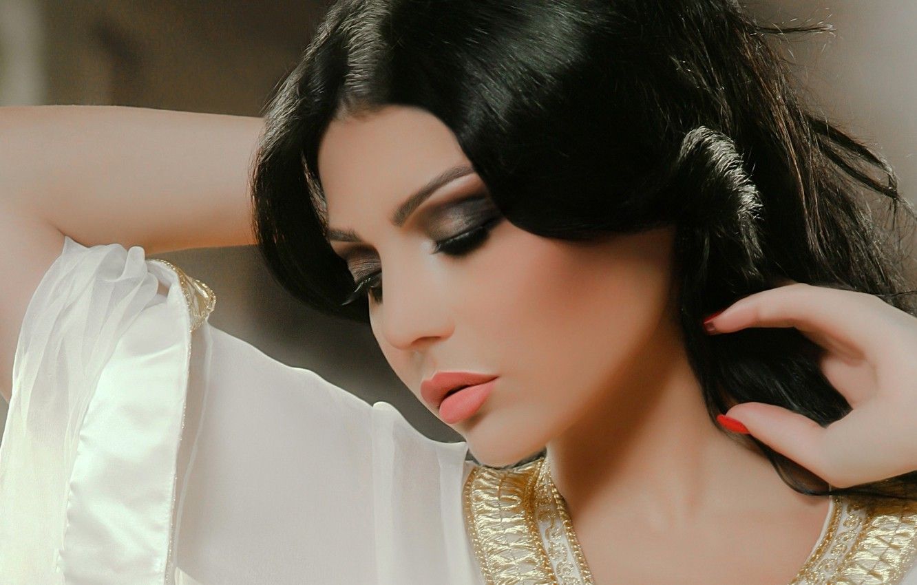 Wallpaper actress, brunette, singer, Lebanon, haifa wehbe image for desktop, section девушки