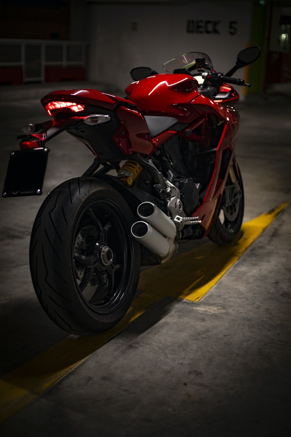 Motorcycle Garage Picture. Download Free Image