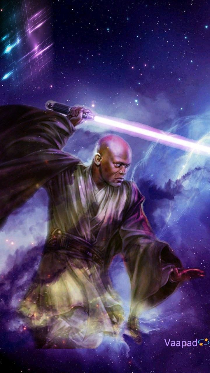 Mace Windu Vaapad. Star wars background, Star wars image, Star wars poster