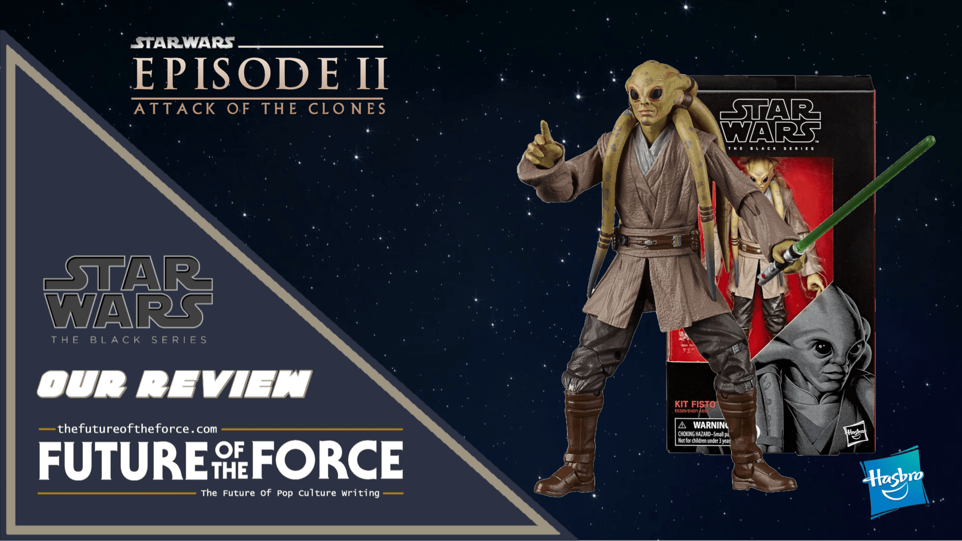 Black Series Review. Kit Fisto (Attack of the Clones) of the Force