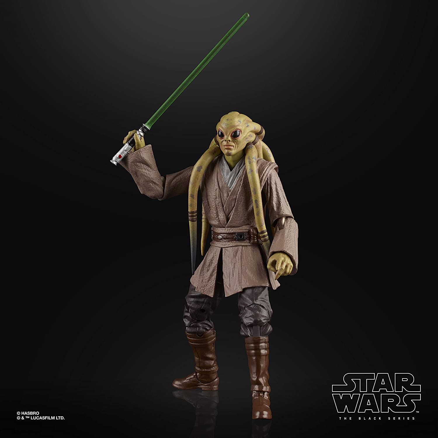 STAR WARS The Black Series Kit Fisto Toy 6 Scale The Clone Wars Collectible Action Figure: Toys & Games