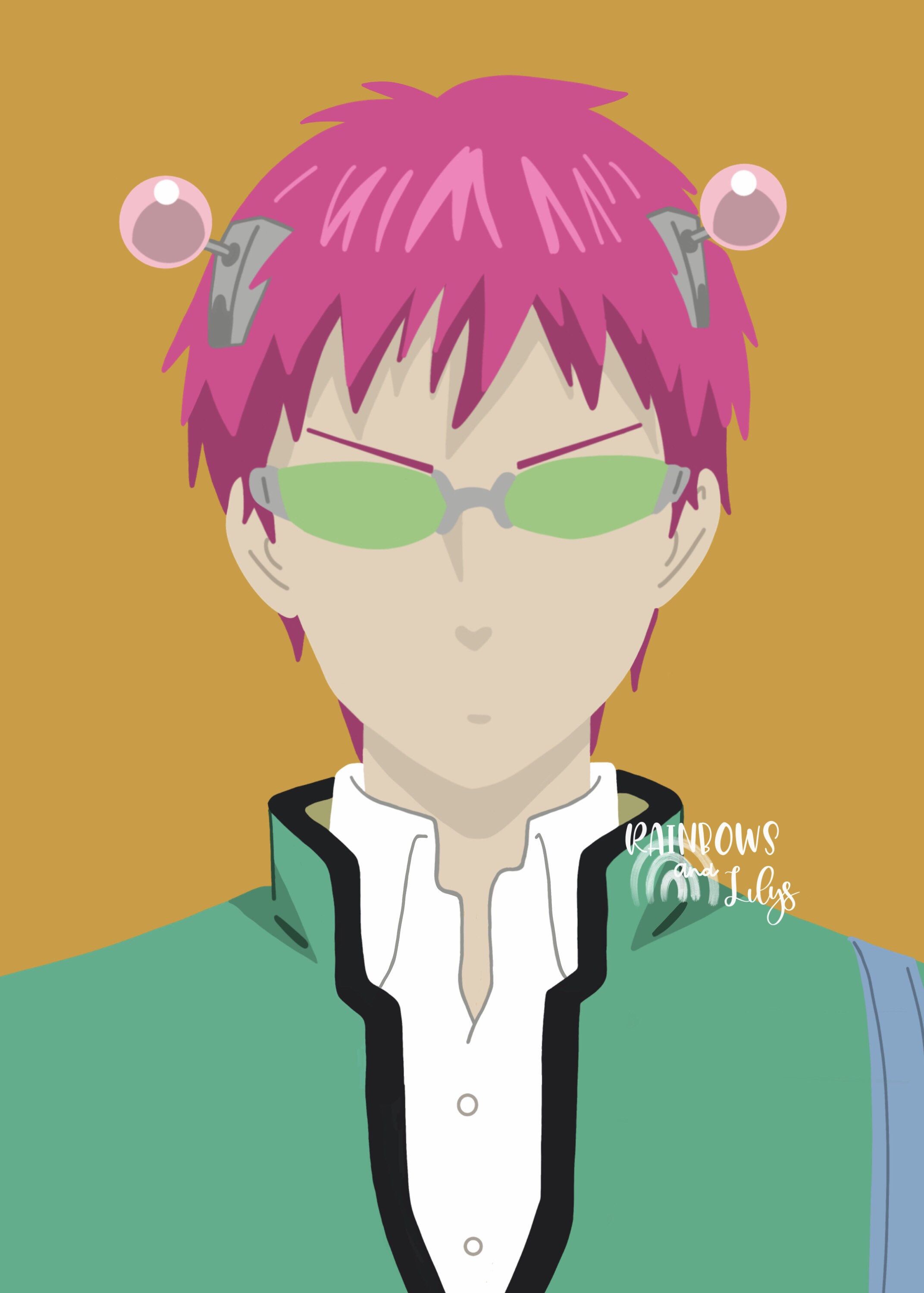 Preorder / Art Print / Minimalist/ Saiki K. Etsy. Movie posters minimalist, Saiki, Art prints