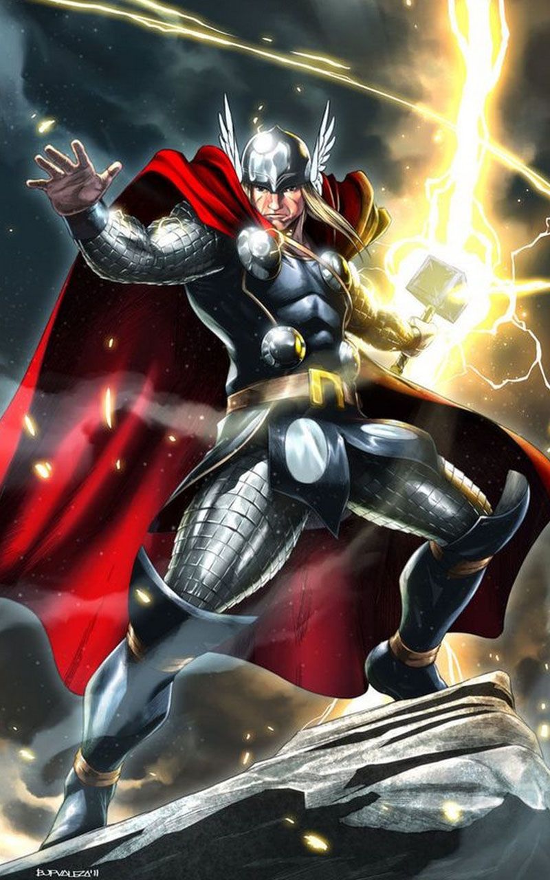 thor wallpaper. Thor comic art, Thor comic, Thor artwork