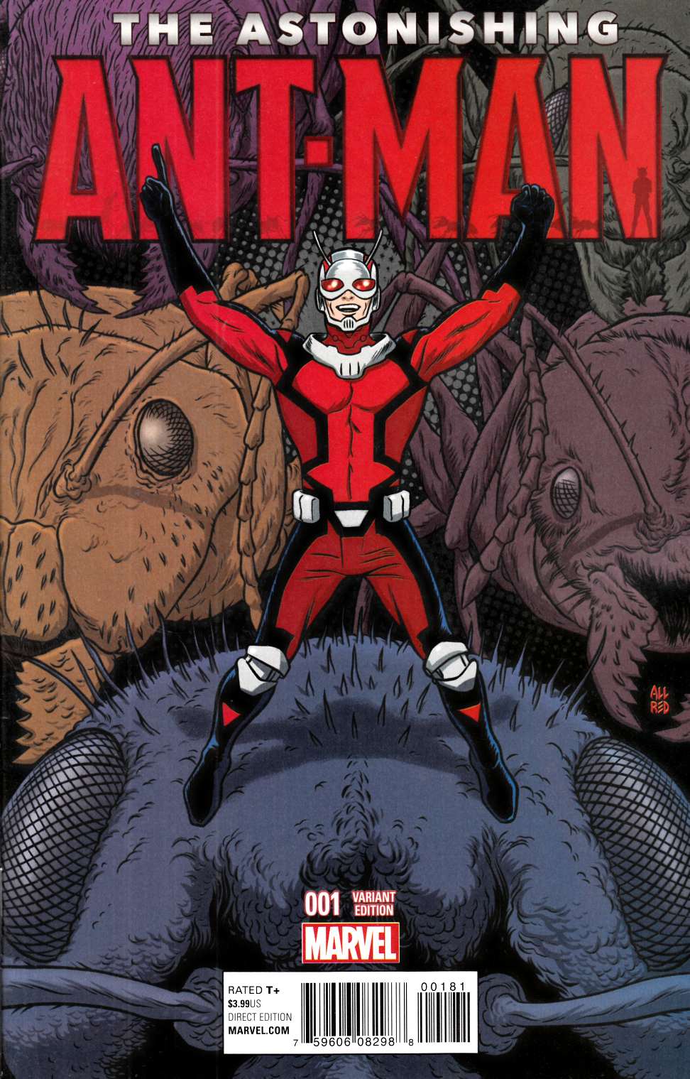 Astonishing Ant Man Allred Variant Cover [Marvel Comic]