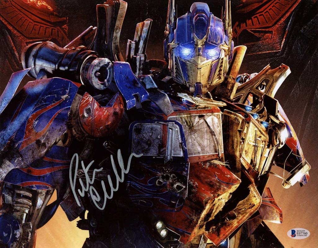 PETER CULLEN SIGNED 11x14 PHOTO VOICE OF OPTIMUS PRIME TRANSFORMERS BECKETT BAS at Amazon's Entertainment Collectibles Store